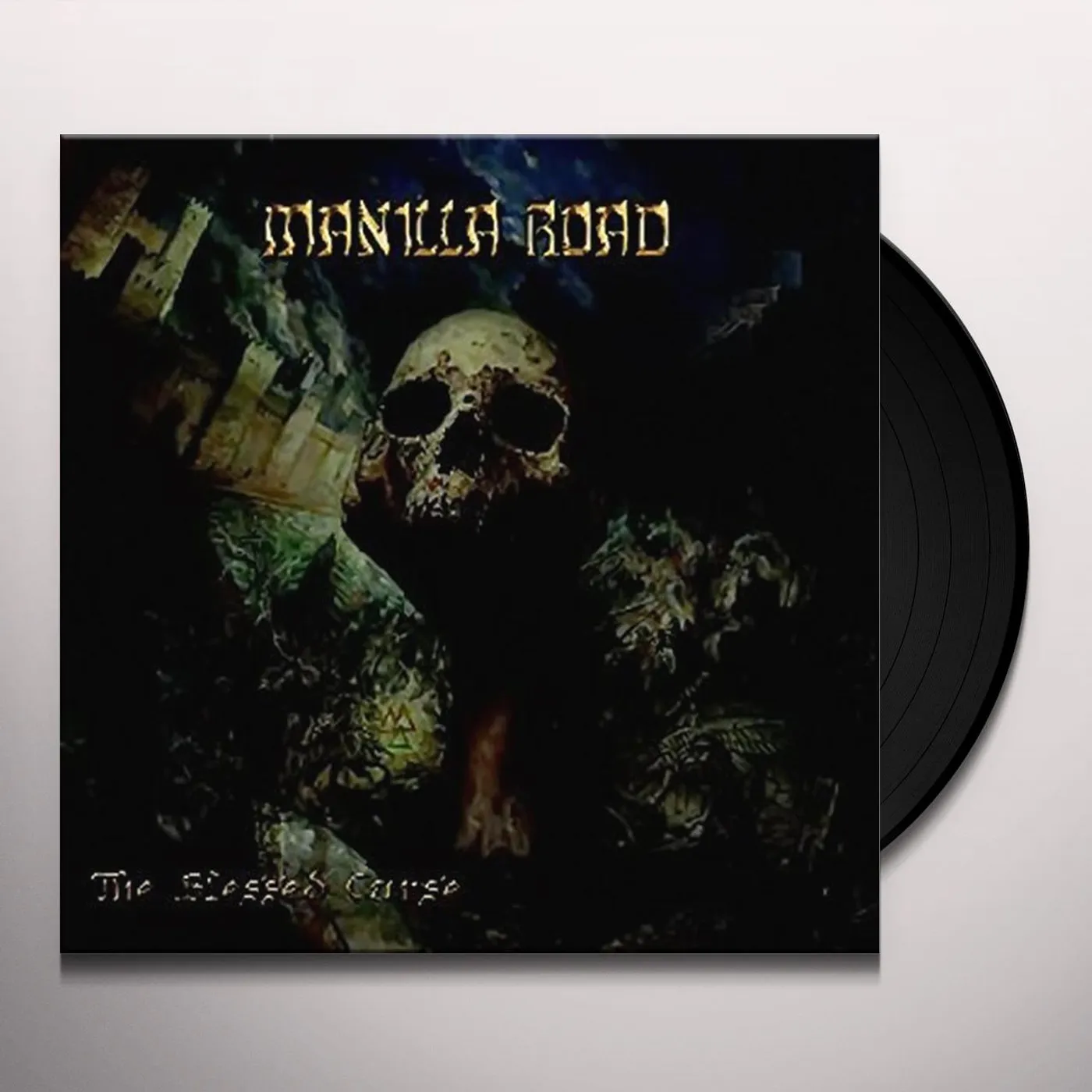 Manilla Road BLESSED CURSE / AFTER THE MUSE Vinyl Record