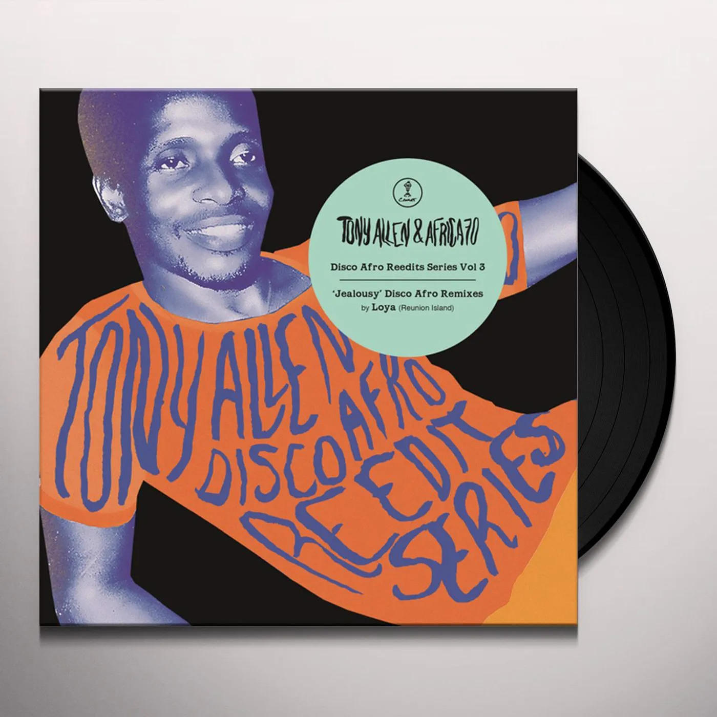 Tony Allen With Africa 70 JEALOUSY (DISCO AFRO REEDITS SERIES 3) Vinyl Record