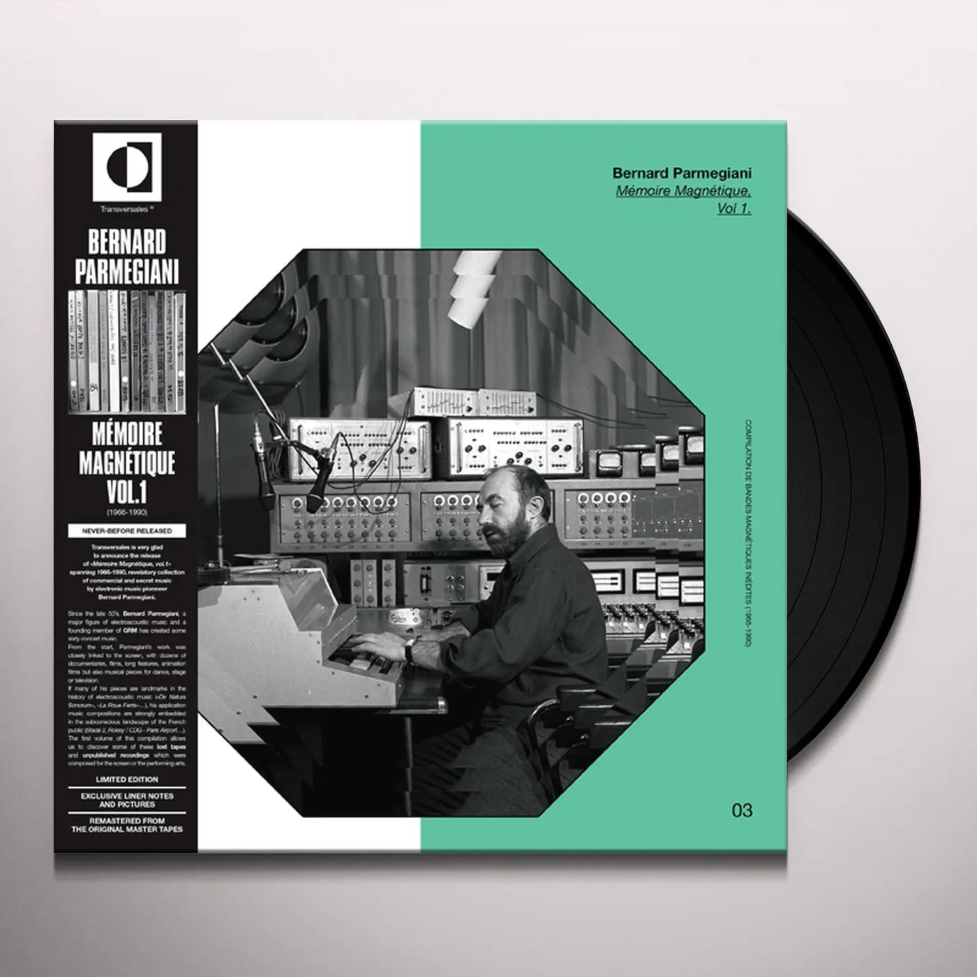 Bernard Parmegiani MEMOIRE MAGNETIQUE 1 Vinyl Record