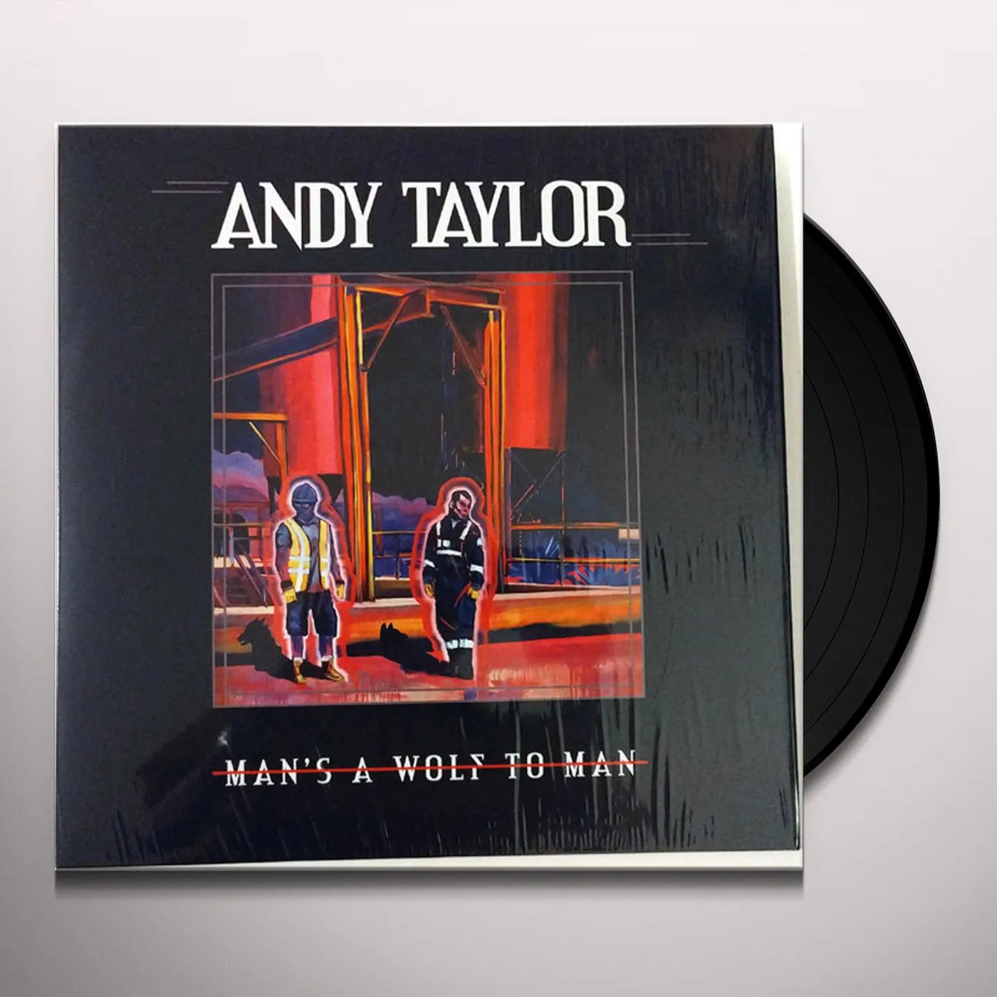 Andy Taylor MAN'S A WOLF TO MAN Vinyl Record