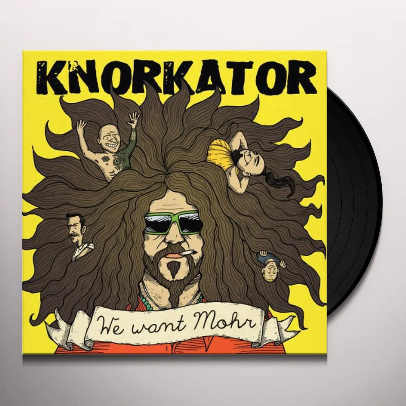 Knorkator We Want Mohr Vinyl Record