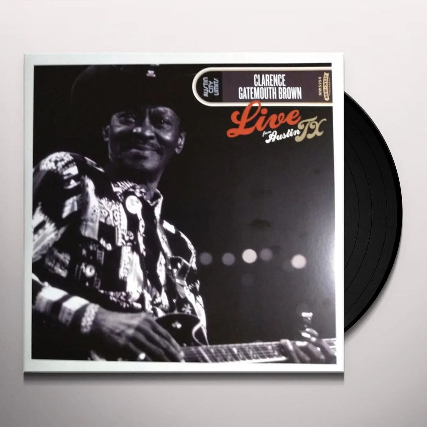 Clarence "Gatemouth" Brown Live From Austin, TX Vinyl Record