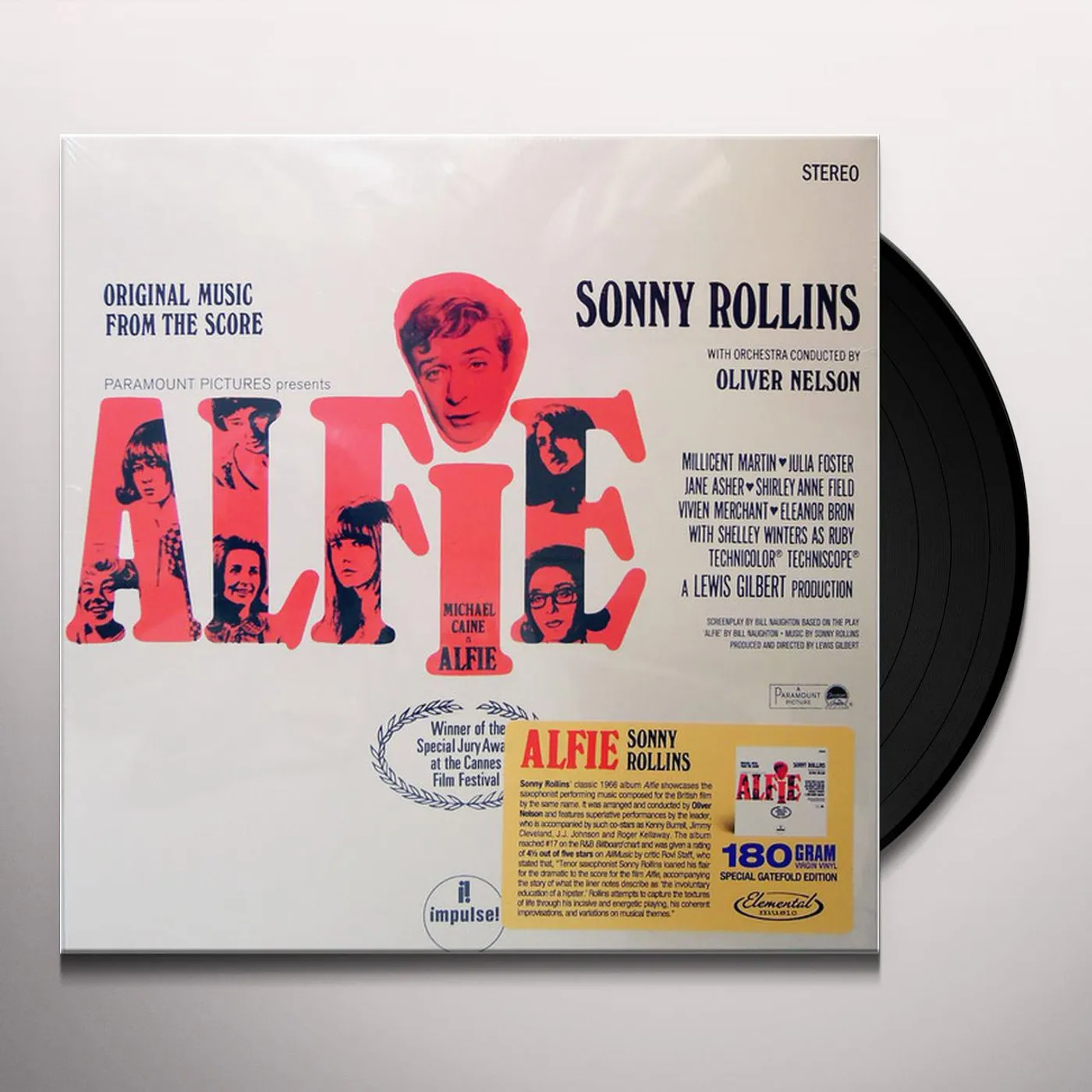 Sonny Rollins ALFIE - Original Soundtrack Vinyl Record