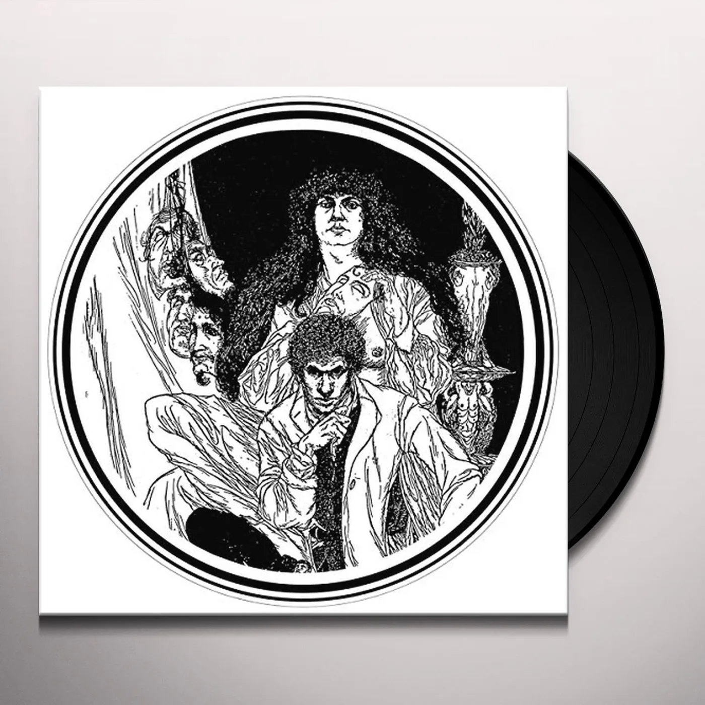 Psychic TV ALLEGORY & SELF (WHITE VINYL) Vinyl Record