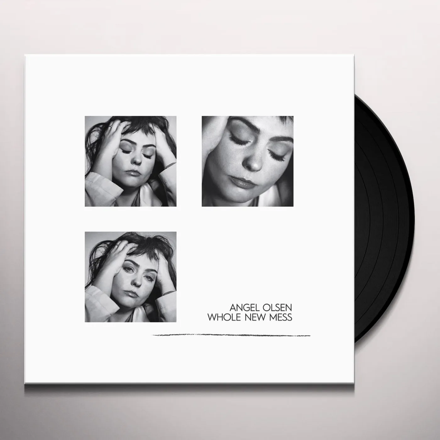 Angel Olsen WHOLE NEW MESS (CLEAR SMOKE TRANSLUCENT VINYL) Vinyl Record