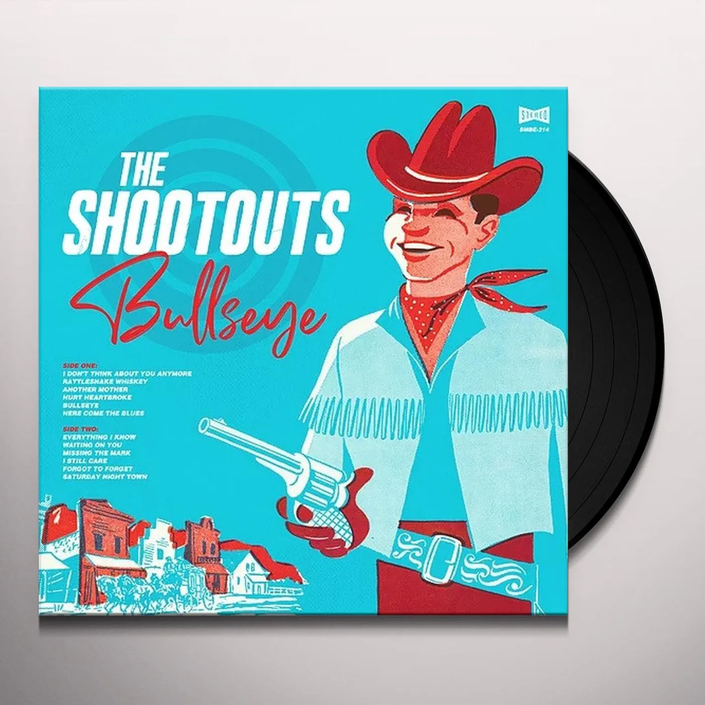 The Shootouts BULLSEYE (TURQUOISE SWIRL VINYL/140G/DL) Vinyl Record