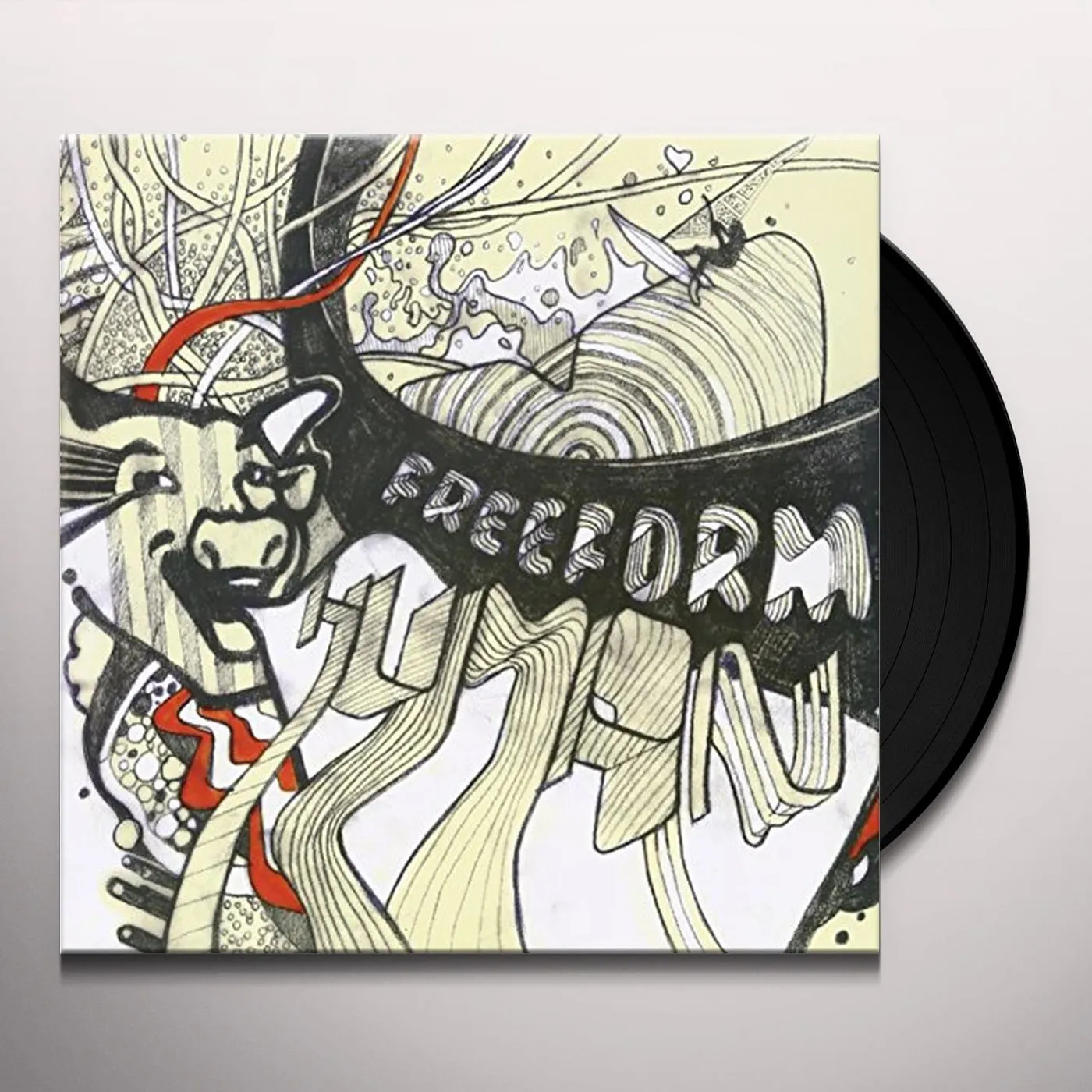 Freeform Human Vinyl Record