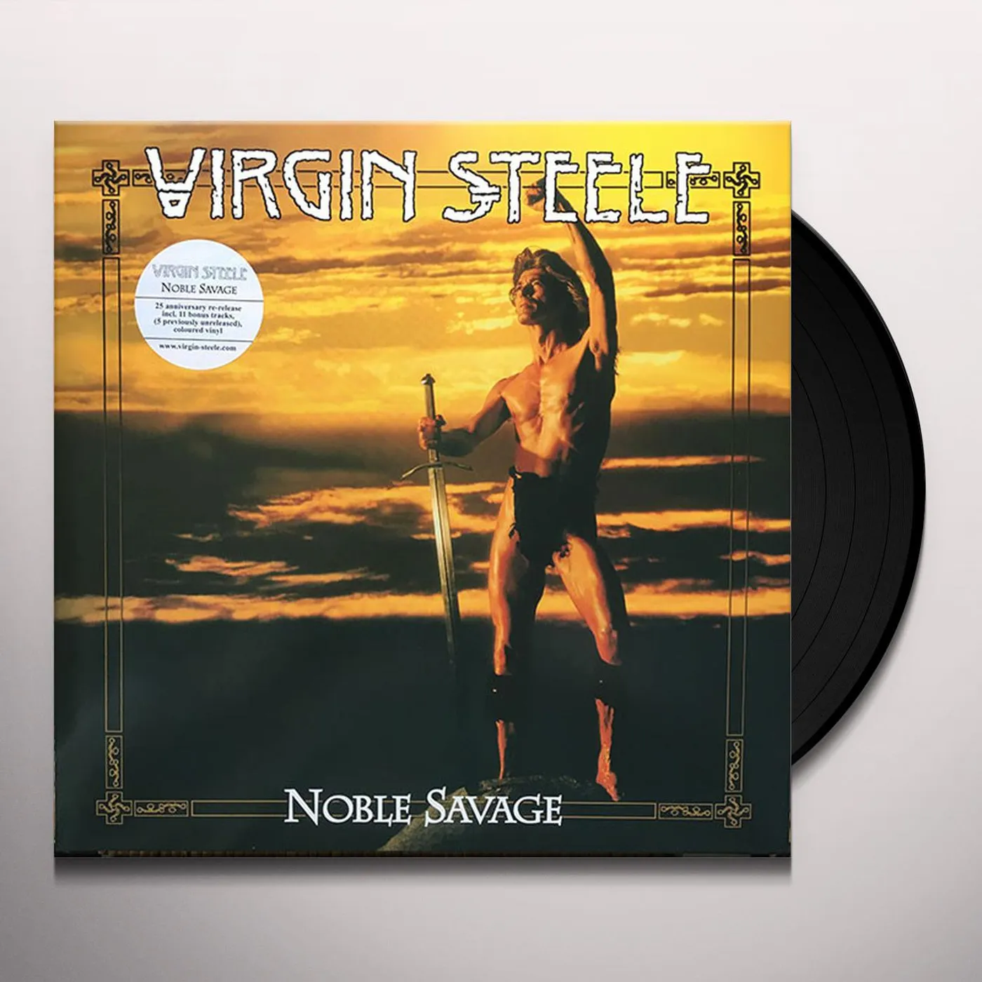 Virgin Steele Noble Savage Vinyl Record
