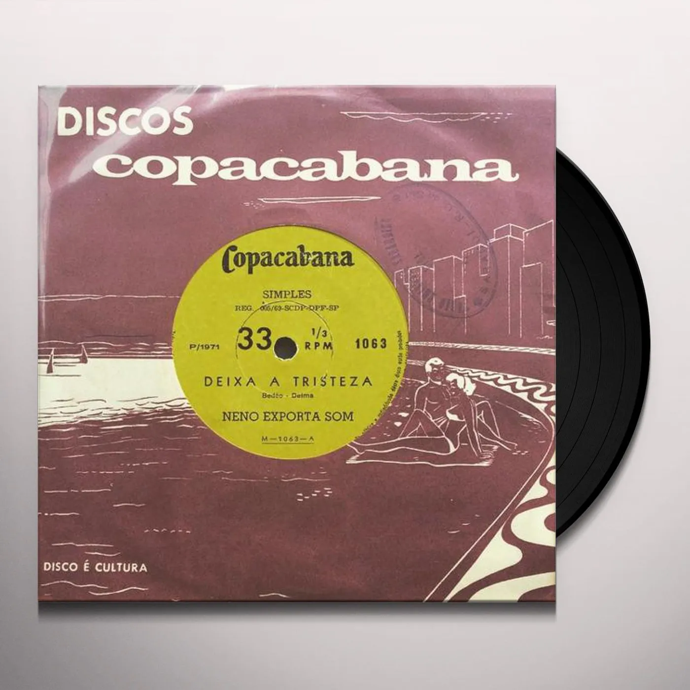 Neno Exporta Som DIEXA A TRISTEZA Vinyl Record