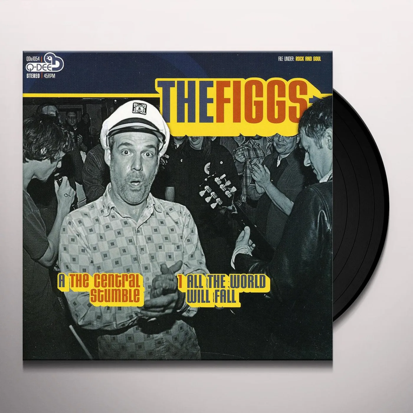 The Figgs CENTRAL STUMBLE / ALL THE WORLD WILL FALL Vinyl Record