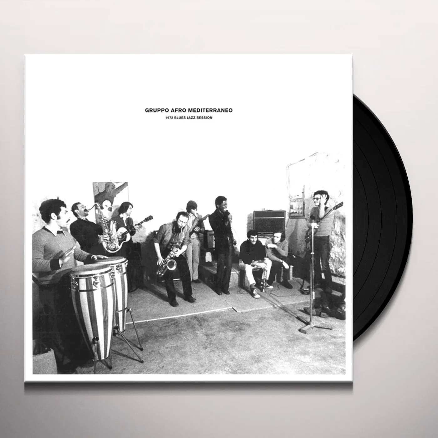 Gruppo Afro Mediterrane 1972 BLUES JAZZ SESSION Vinyl Record
