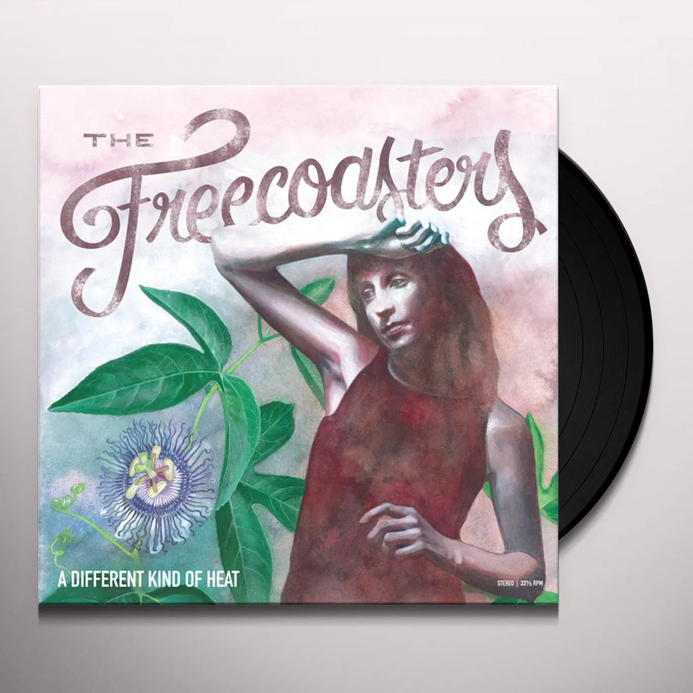 The Freecoasters DIFFERENT KIND OF HEAT (WHITE VINYL/160G) Vinyl Record