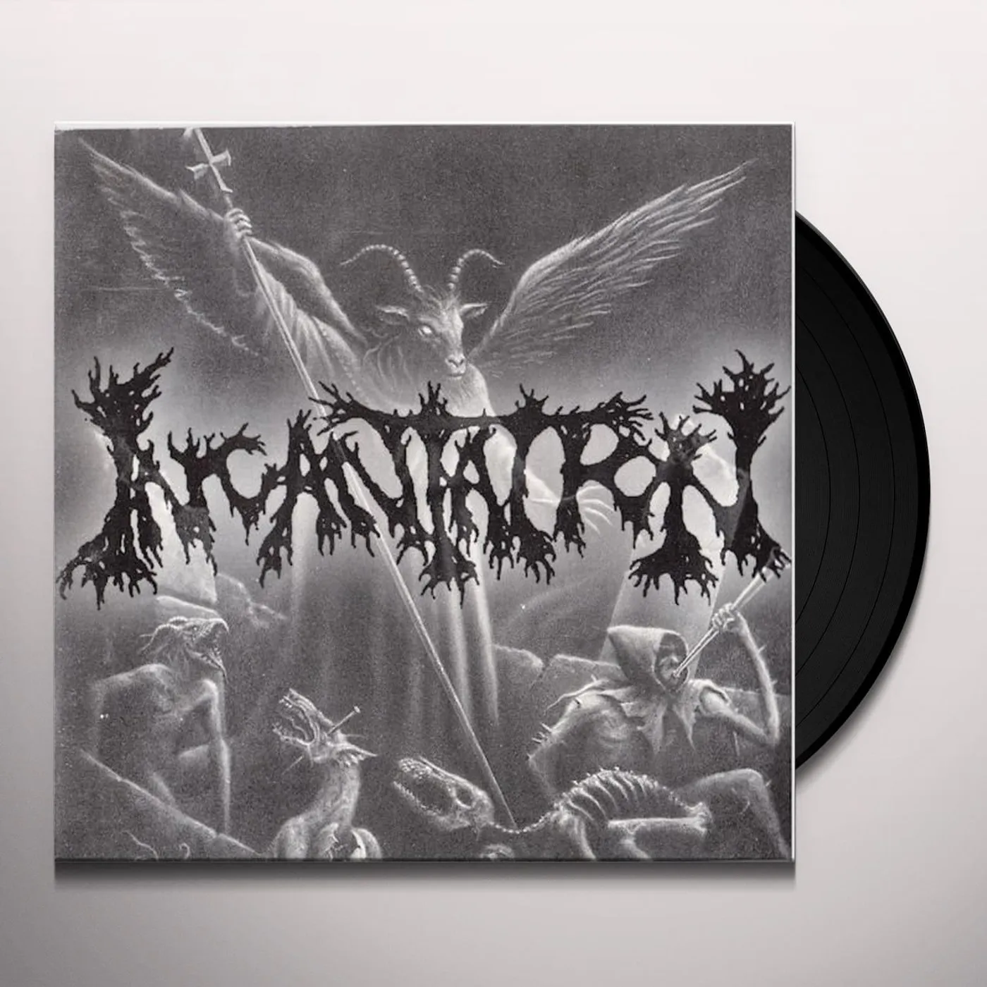 Incantation UPON THE THRONE OF APOCALYPSE Vinyl Record