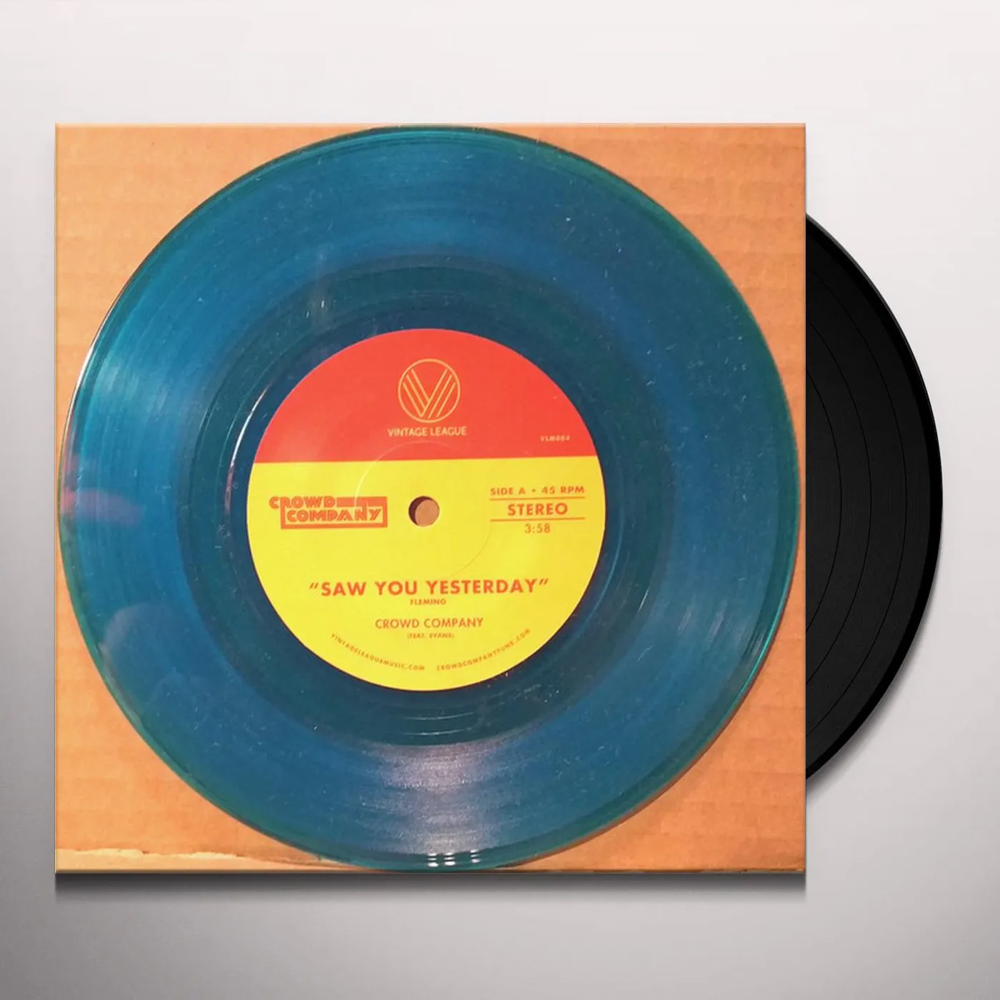 Crowd Company SAW YOU YESTERDAY / CAN'T GET ENOUGH Vinyl Record