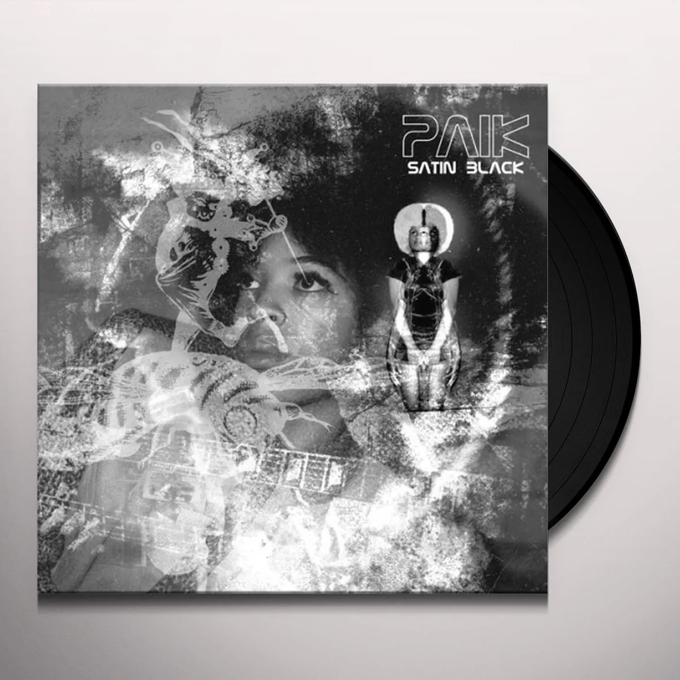 Paik Satin Black Vinyl Record