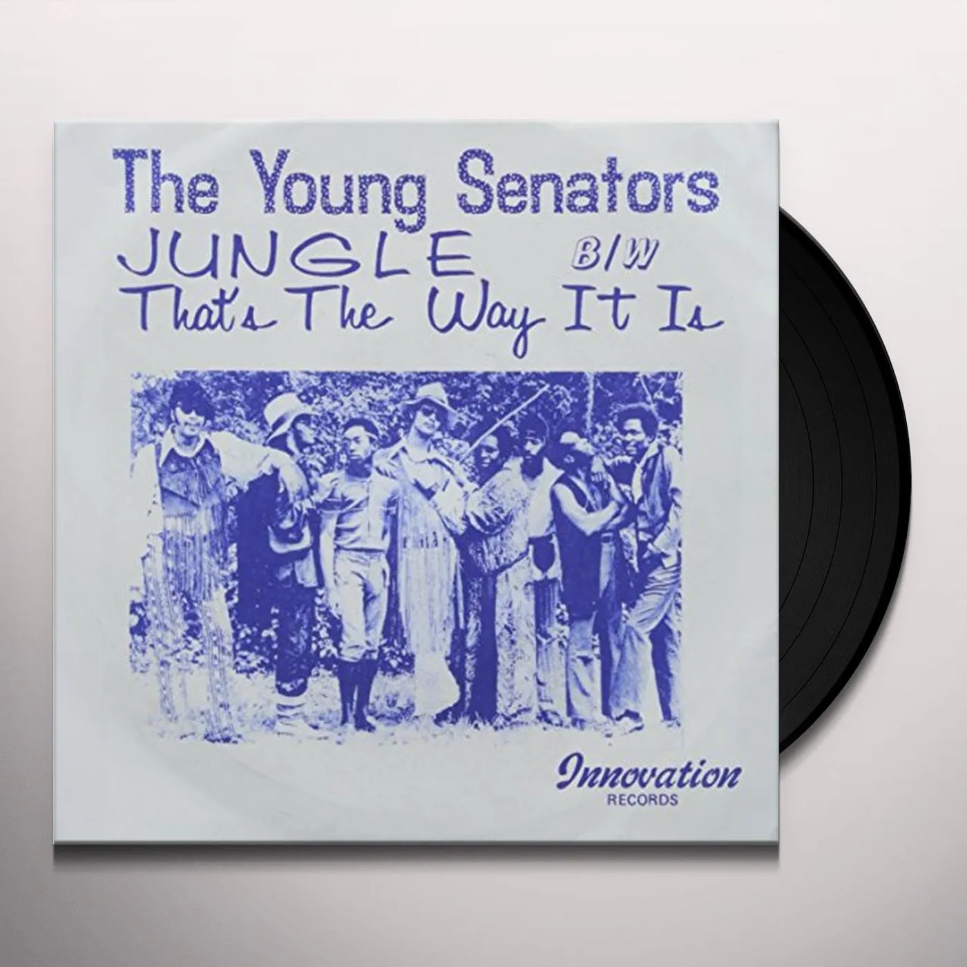 Young Senators JUNGLE B/W THAT'S THE WAY IT IS Vinyl Record - UK Release