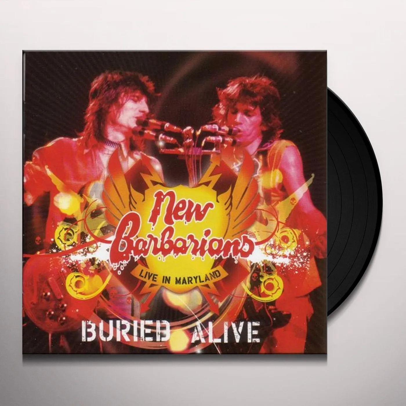 New Barbarians Buried Alive Vinyl Record