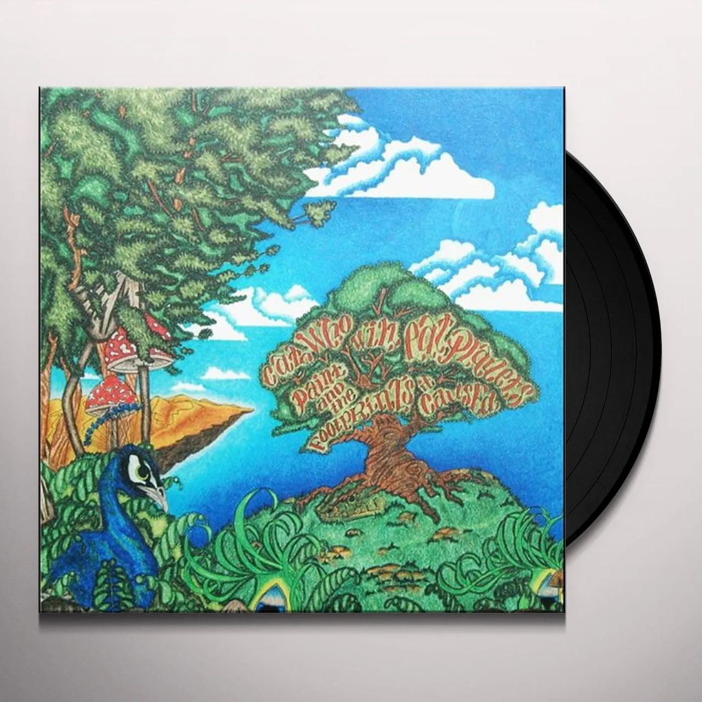 Cat Who Will Eat Planets Paint and the Footprints It Caused Vinyl Record