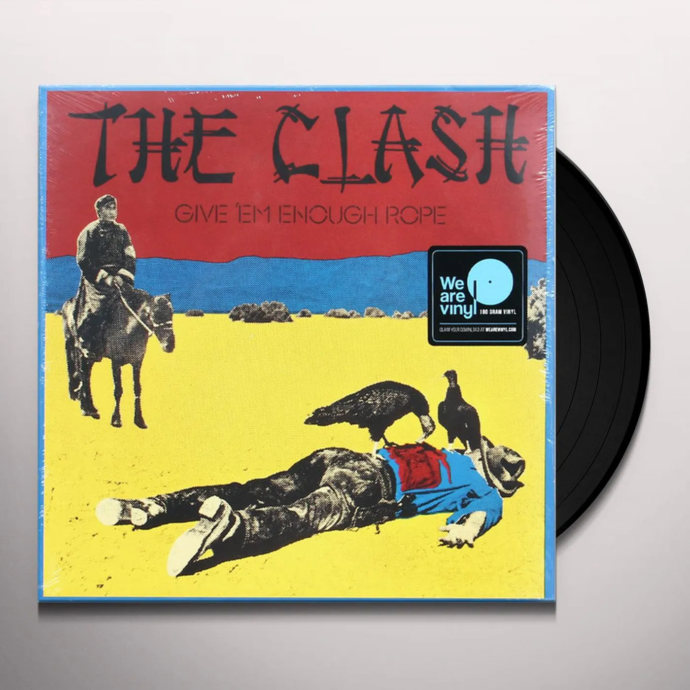 The Clash GIVE EM ENOUGH ROPE Vinyl Record