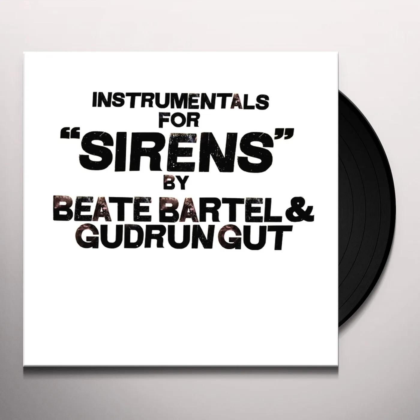 Beate Bartel / Gudrun Gut INSTRUMENTALS FOR SIRENS Vinyl Record