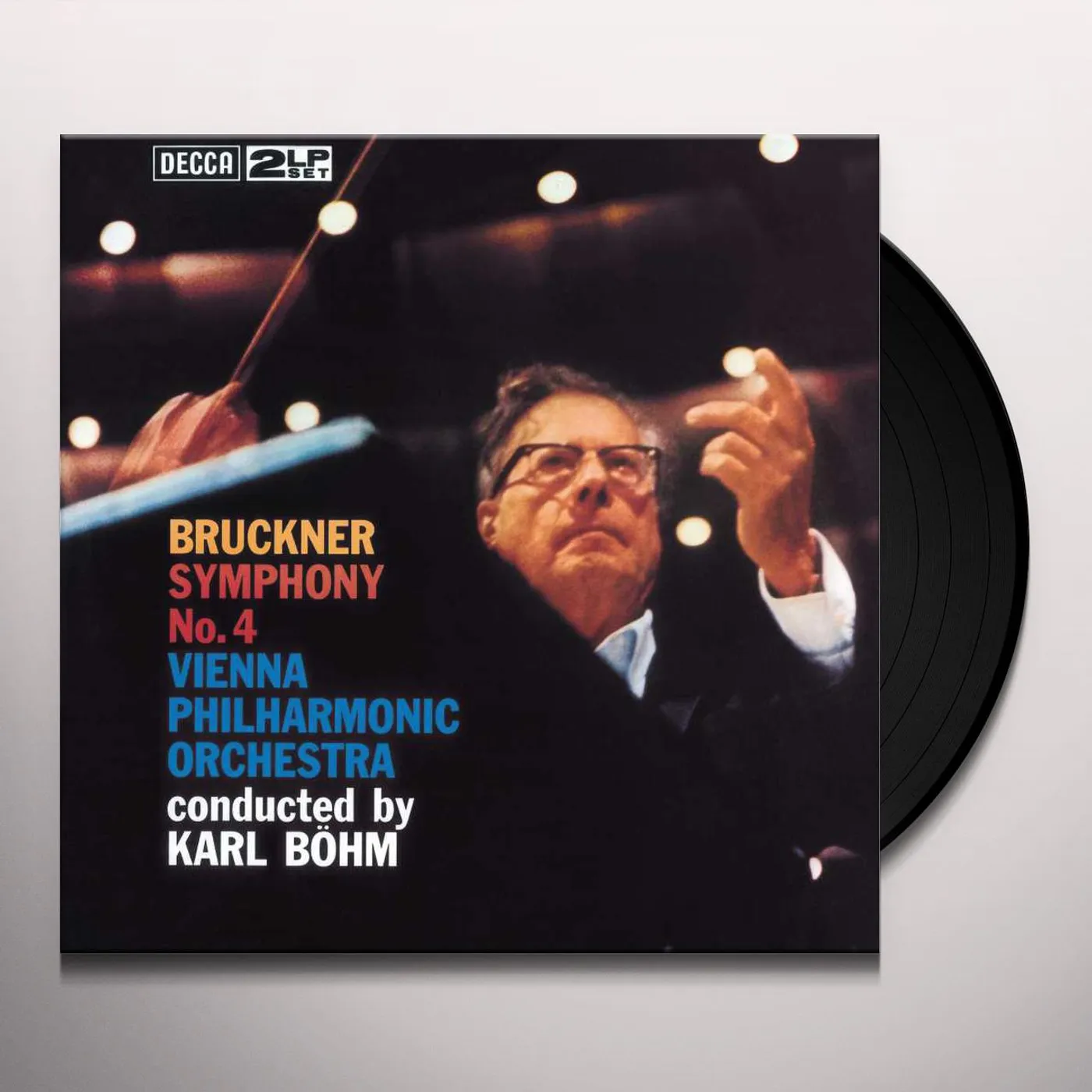 BRUCKNER / BOHM / WIENER PHILHARMONIKER SYMPHONY NO 4 Vinyl Record