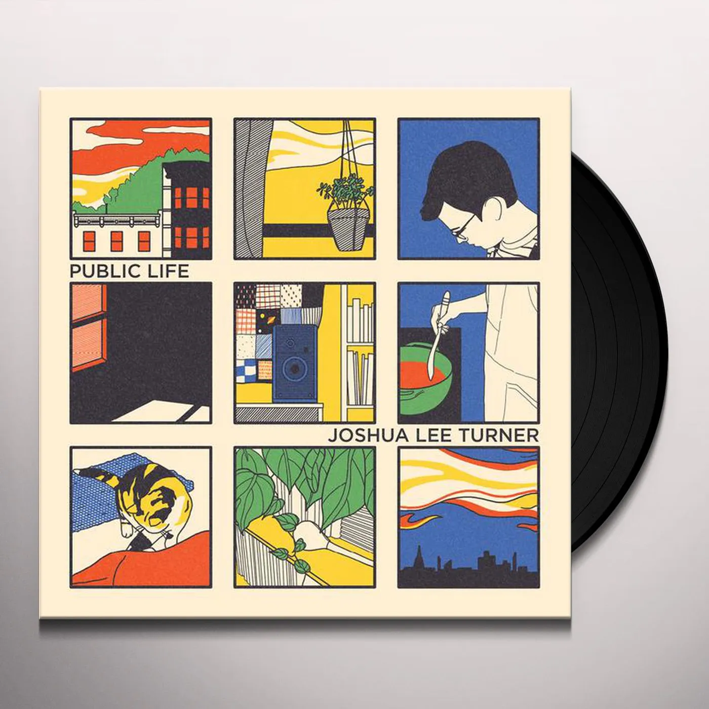 Joshua Lee Turner PUBLIC LIFE Vinyl Record