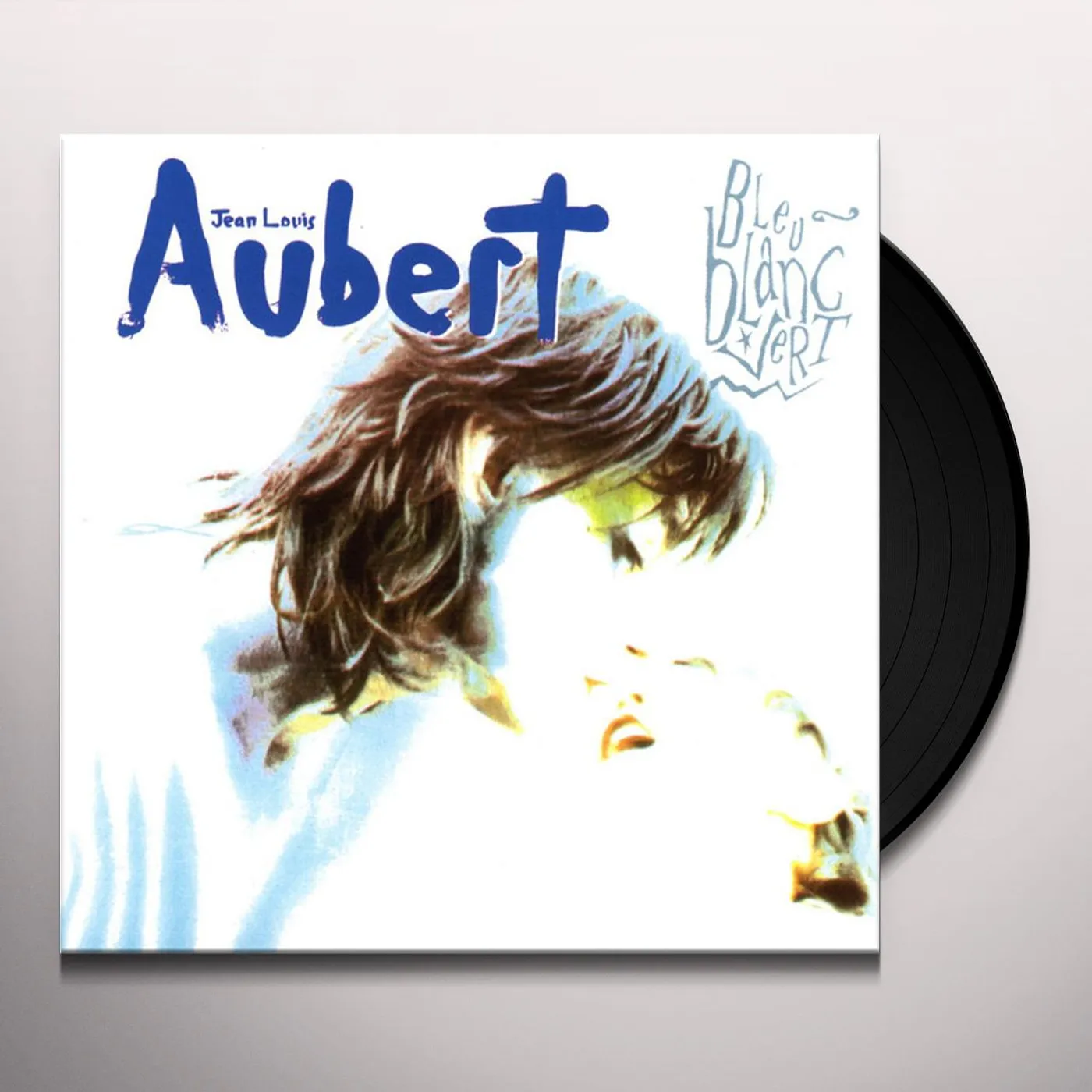 Jean-Louis Aubert bleu blanc vert Vinyl Record