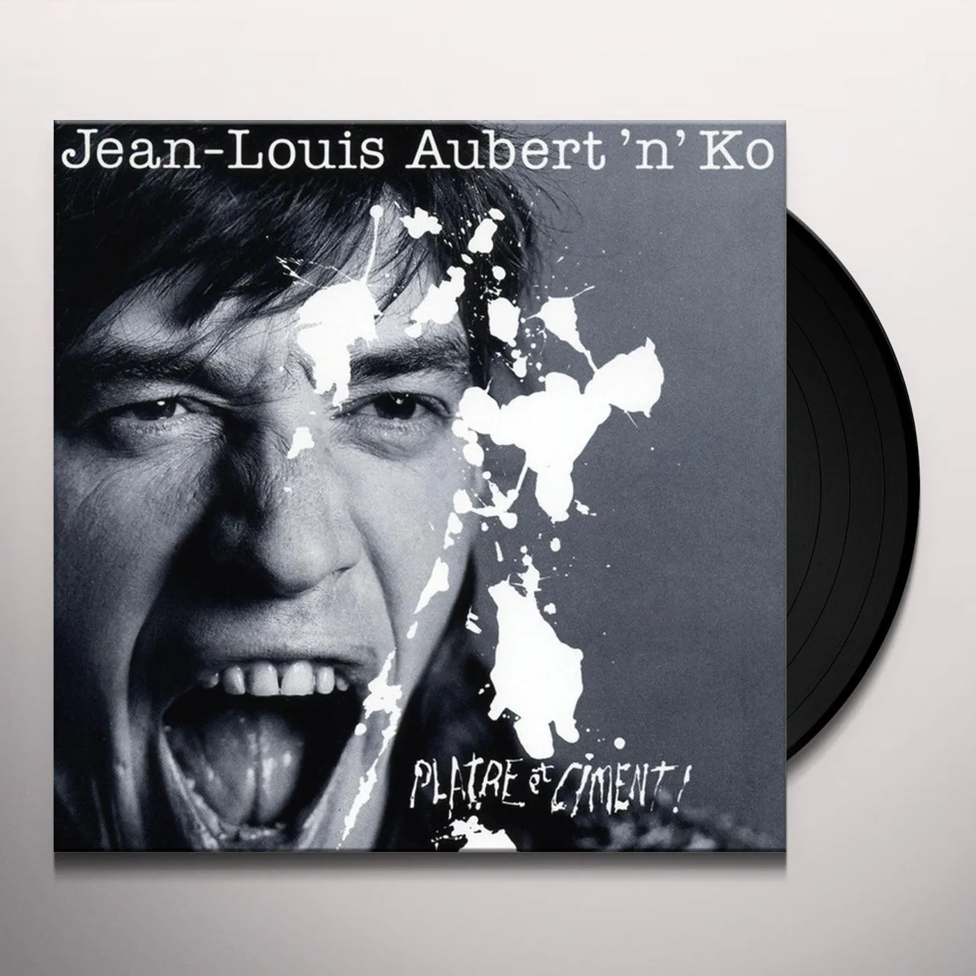 Jean-Louis Aubert platre et ciment Vinyl Record