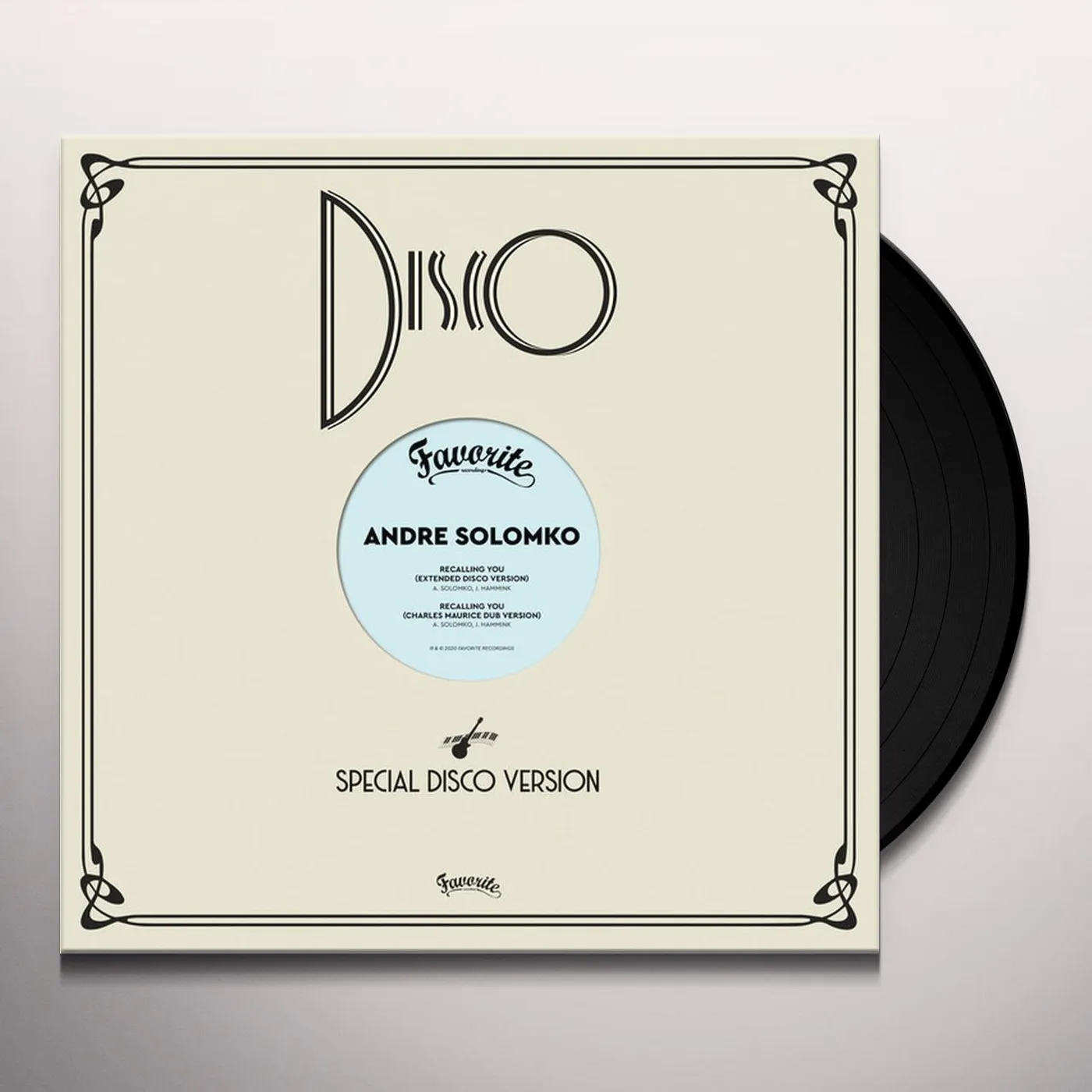 Andre Solomko Recalling You Vinyl Record
