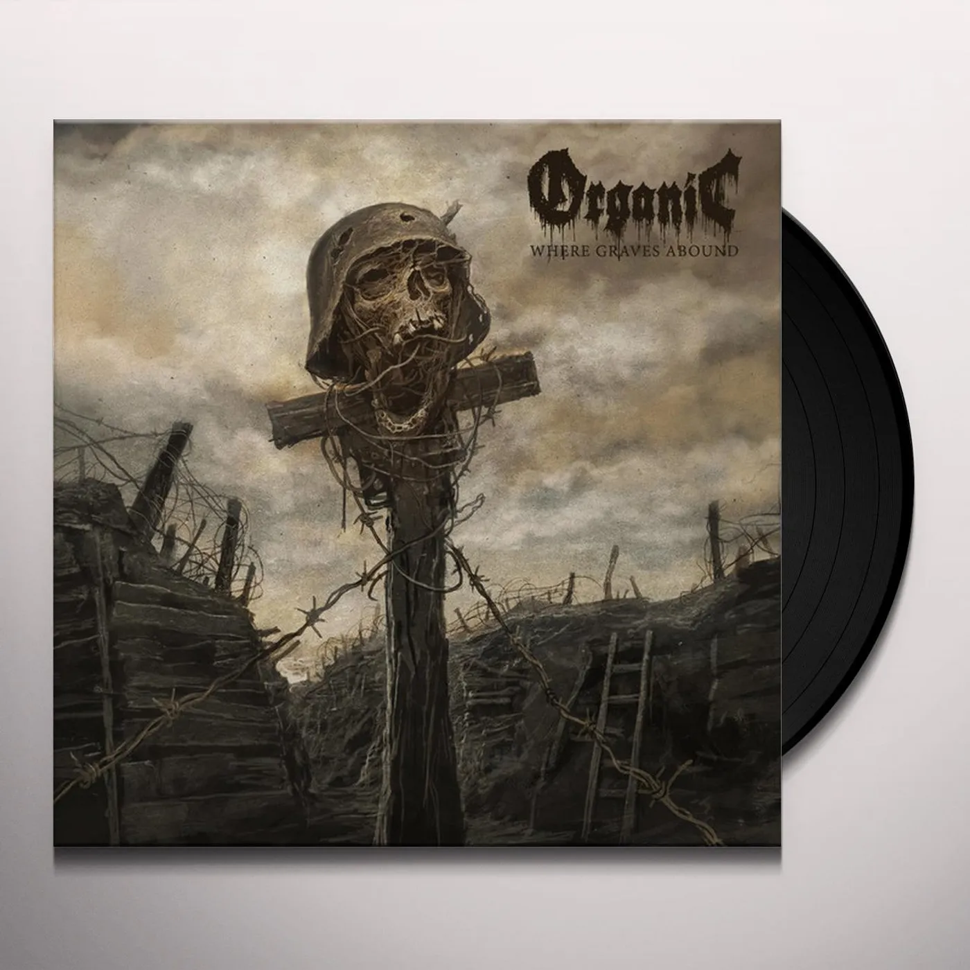 Organic Where Graves Abound Vinyl Record