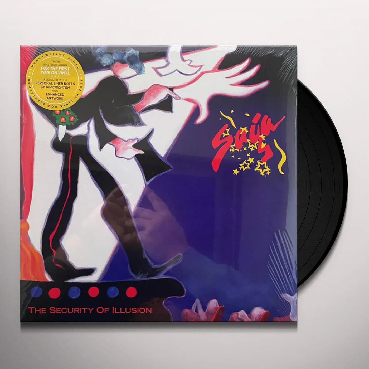 Saga SECURITY OF ILLUSION (180G/REMASTERED) Vinyl Record