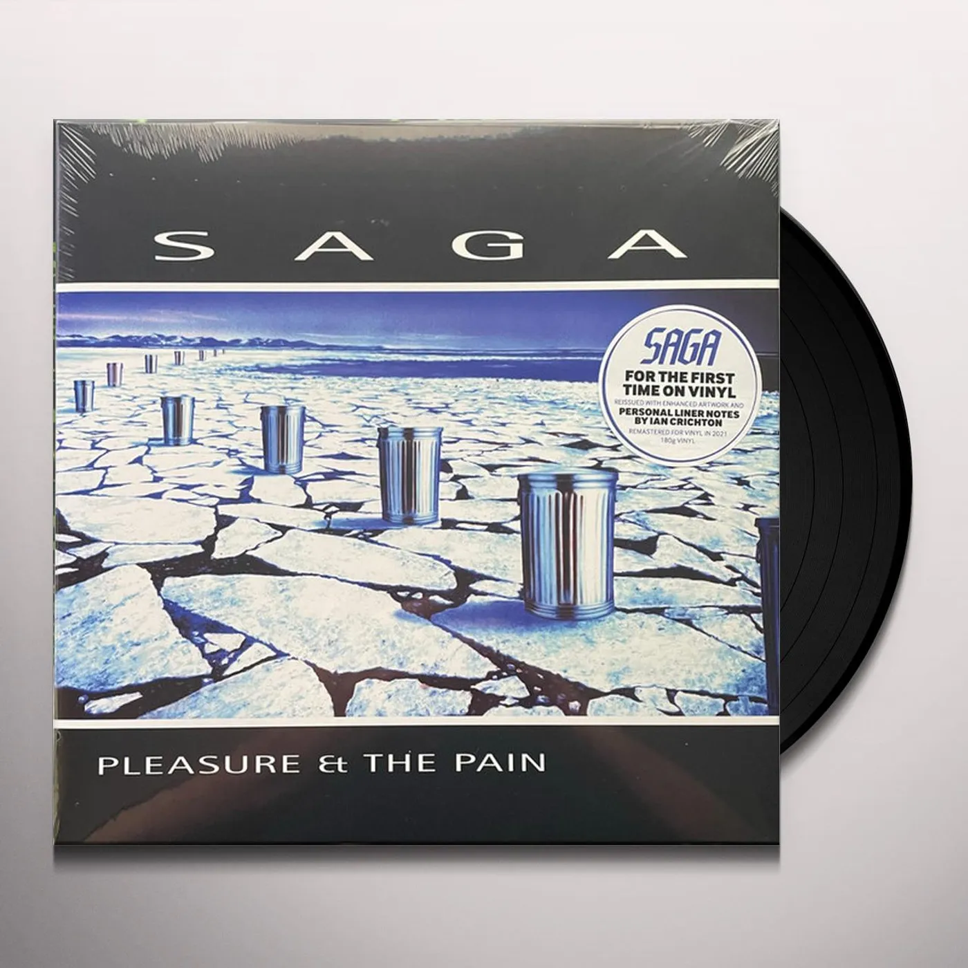 Saga Pleasure And The Pain Vinyl Record