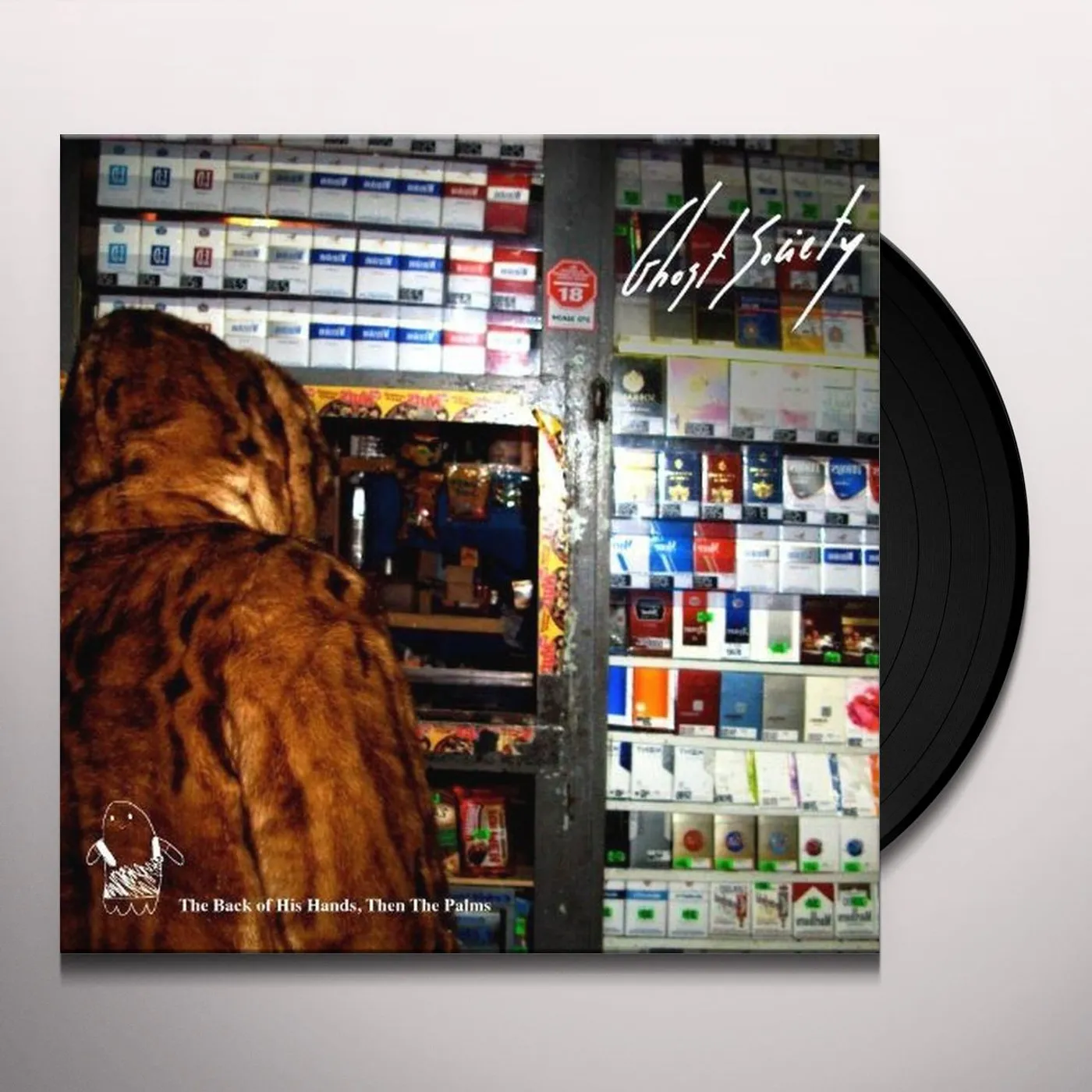 ghost society BACK OF HIS HANDS, THEN THE PALMS Vinyl Record