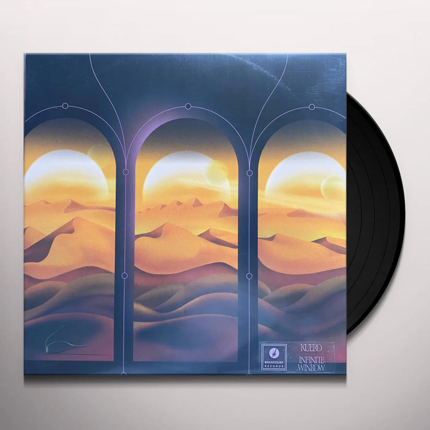 Kuedo INFINITE WINDOW (YELLOW VINYL/140G) Vinyl Record