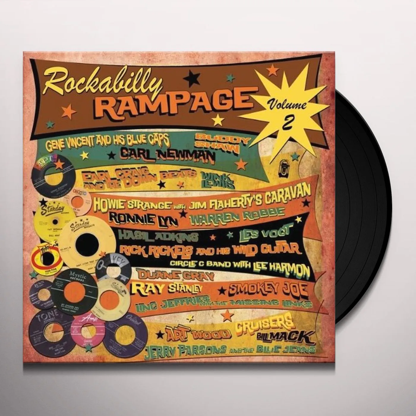 VOL. 2-ROCKABILLY RAMPAGE Vinyl Record