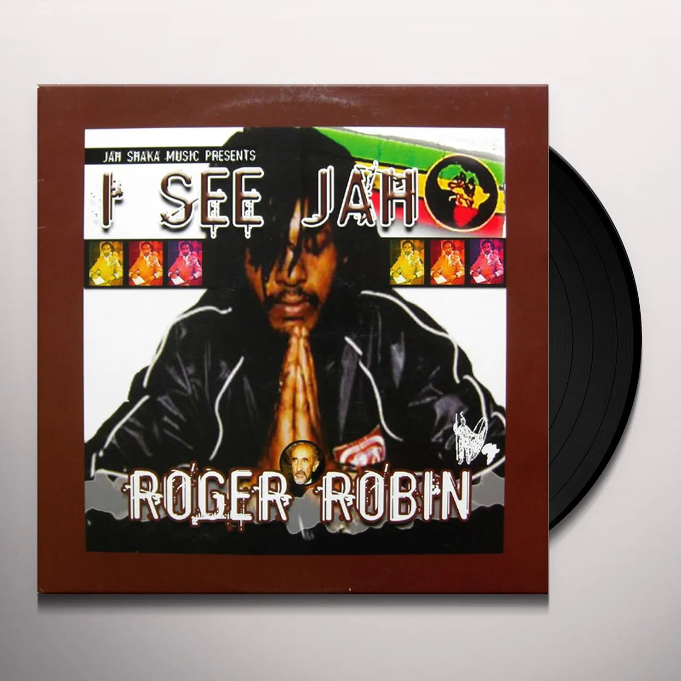 Roger Robin I See Jah Vinyl Record
