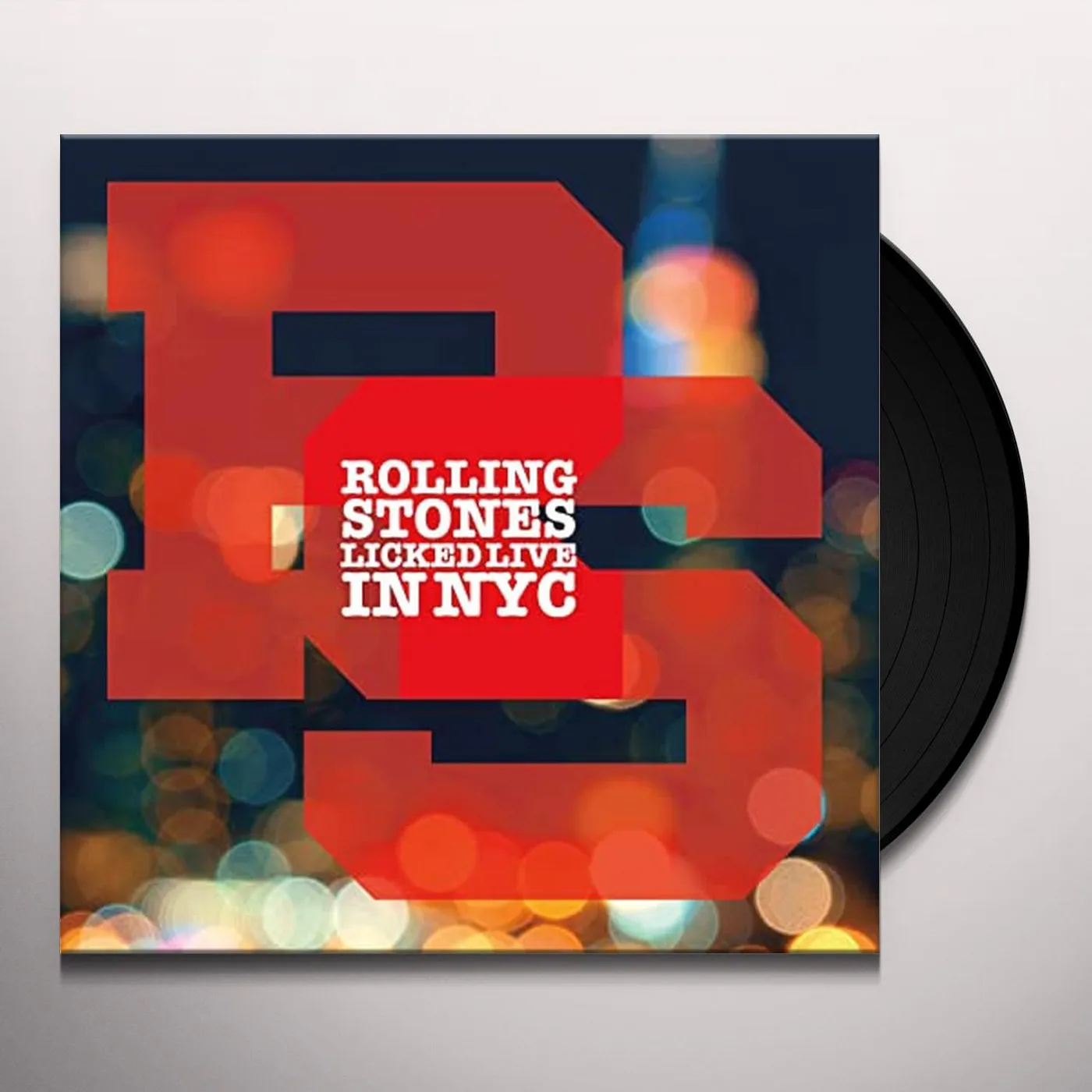 The Rolling Stones LICKED LIVE IN NYC (WHITE VINYL/3LP) Vinyl Record