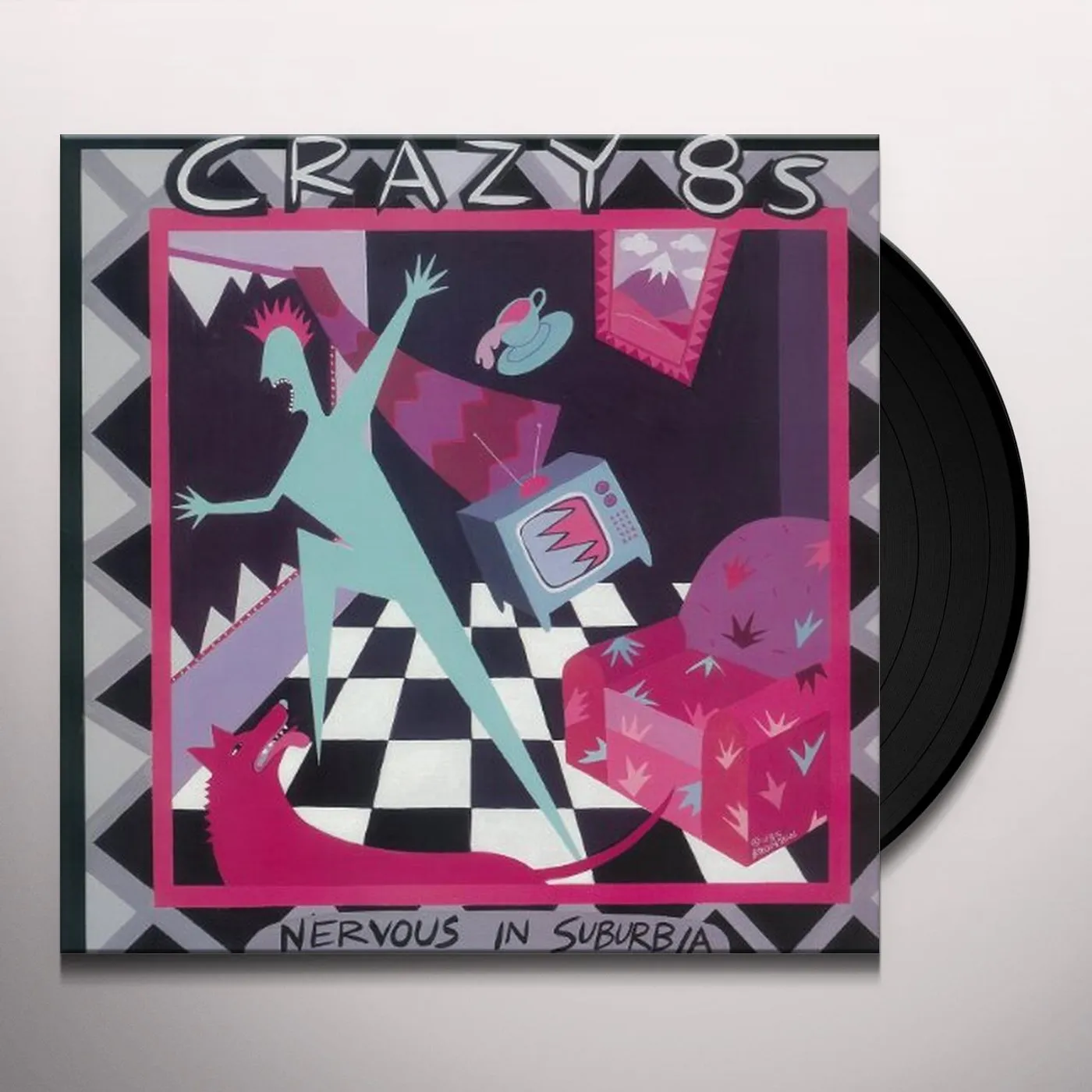 Crazy 8's Nervous in Suburbia Vinyl Record