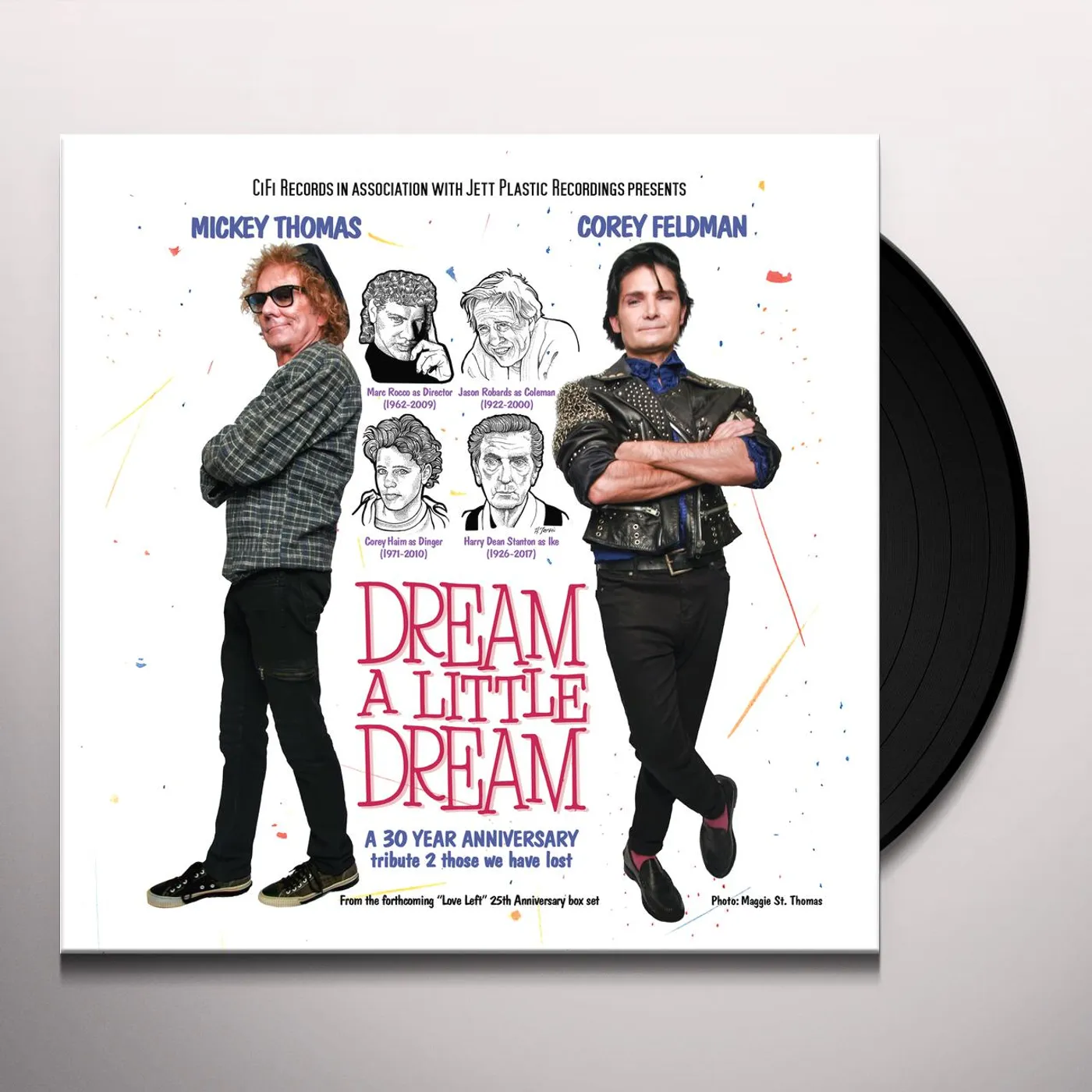 Corey Feldman / Mickey Thomas DREAM A LITTLE DREAM (30 YEAR ANNIVERSARY SINGLE) Vinyl Record