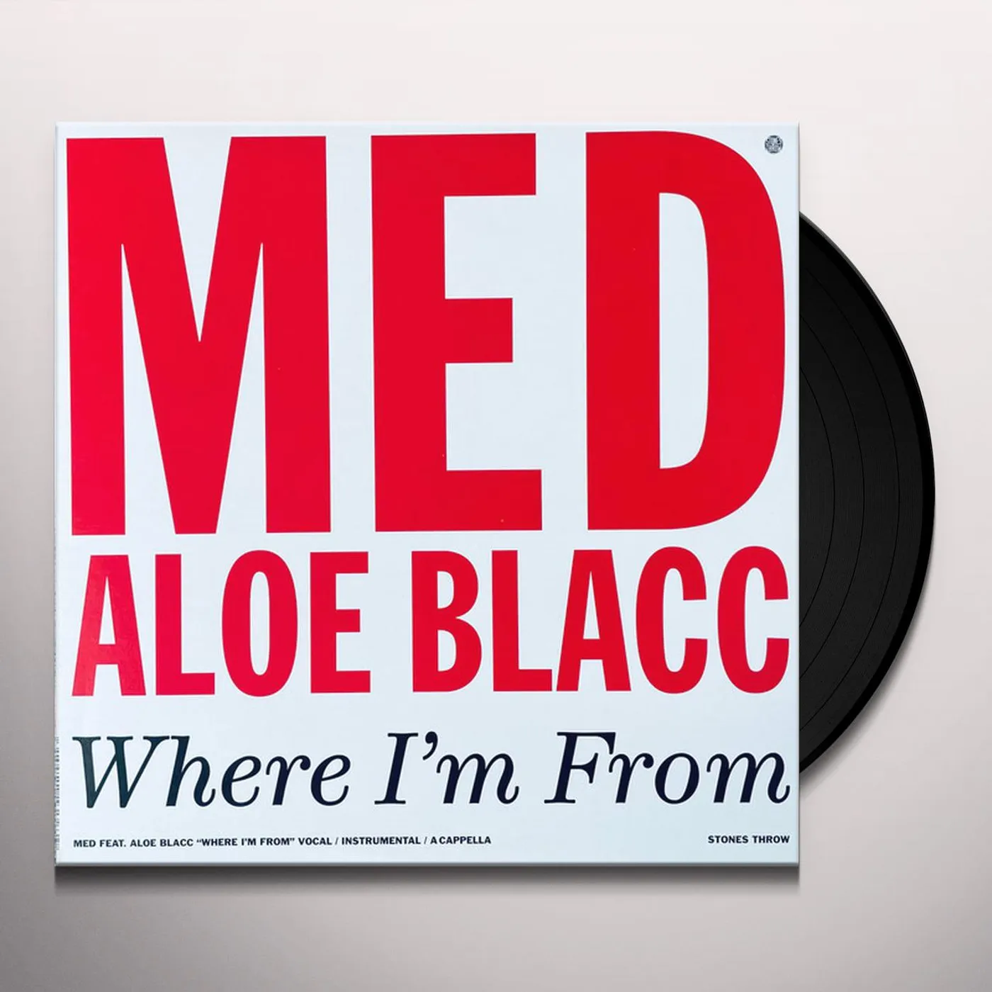 Med, Talib Kweli, Aloe Blacc WHERE I'M FROM Vinyl Record