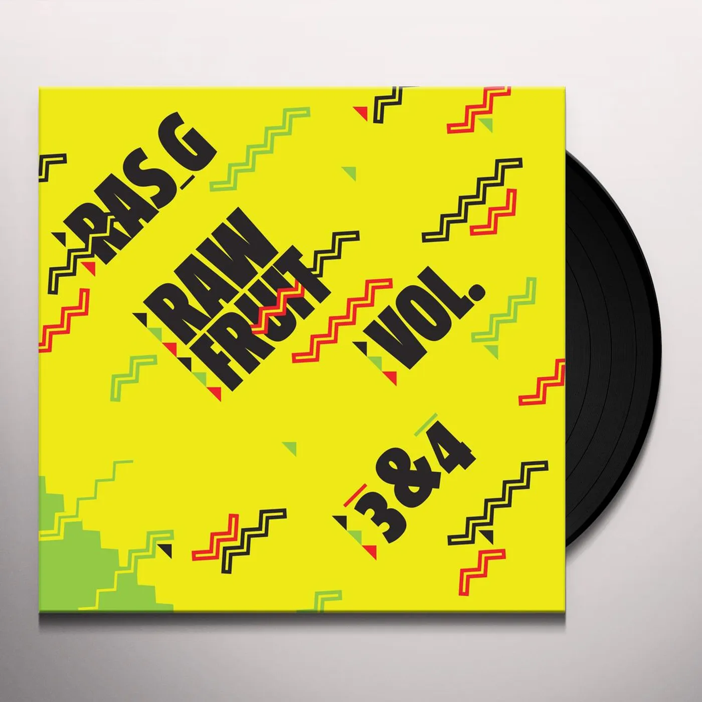 Ras G RAW FRUIT 3-4 Vinyl Record