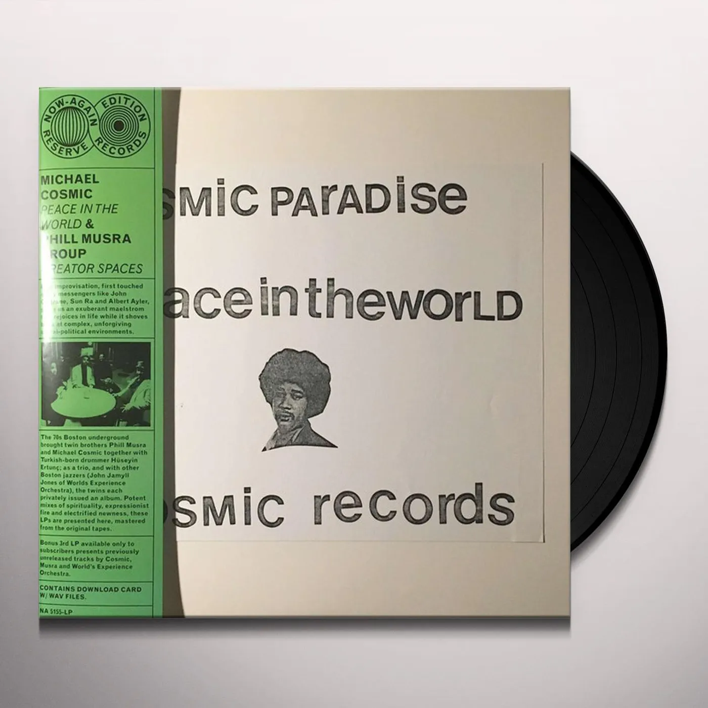 Micheal Cosmic / Phill Musra PEACE IN THE WORLD / CREATOR SPACES Vinyl Record