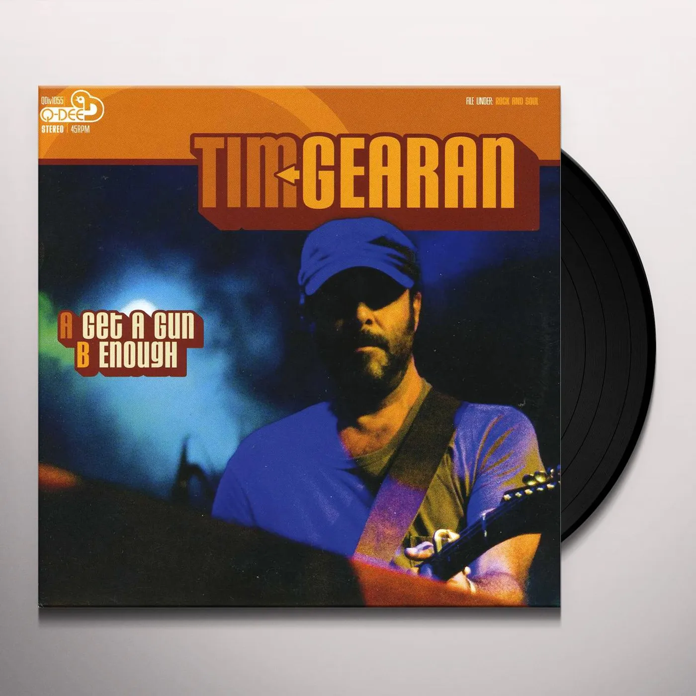 Tim Gearan GET A GUN / ENOUGH Vinyl Record
