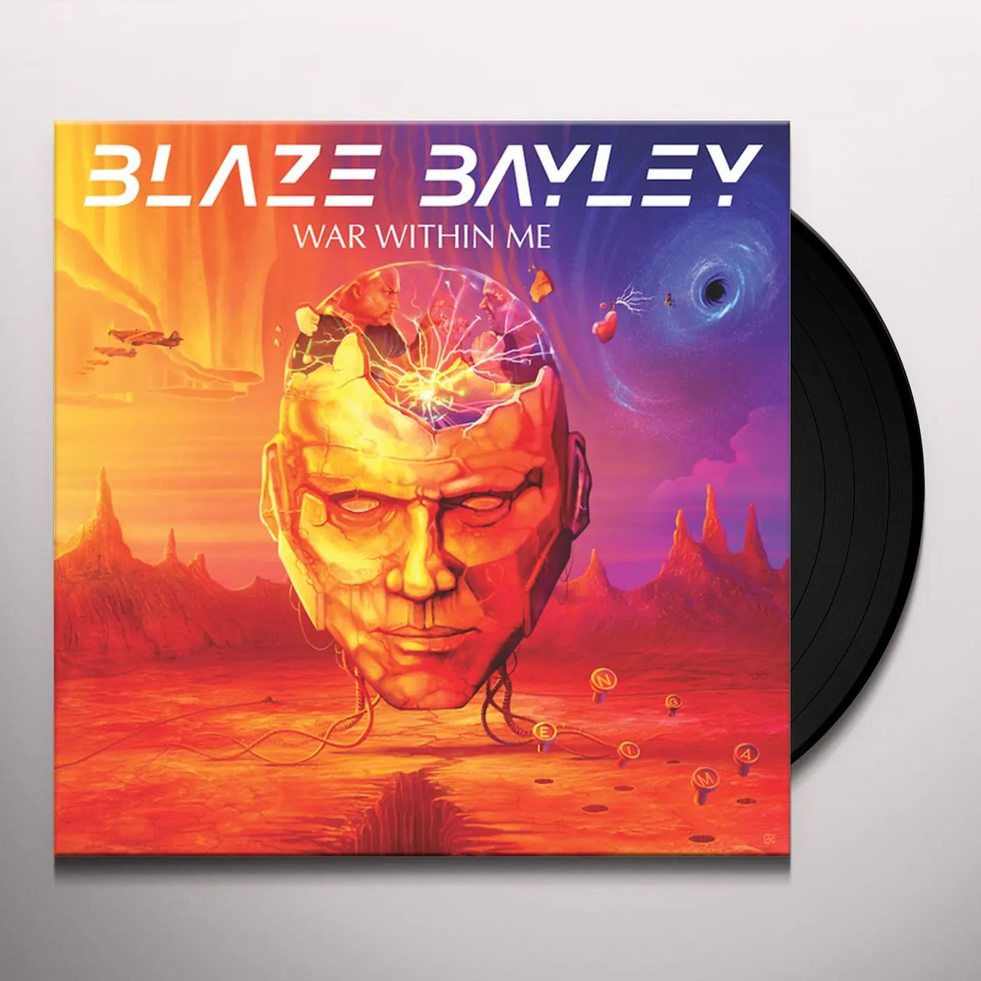 Blaze Bayley War Within Me Vinyl Record