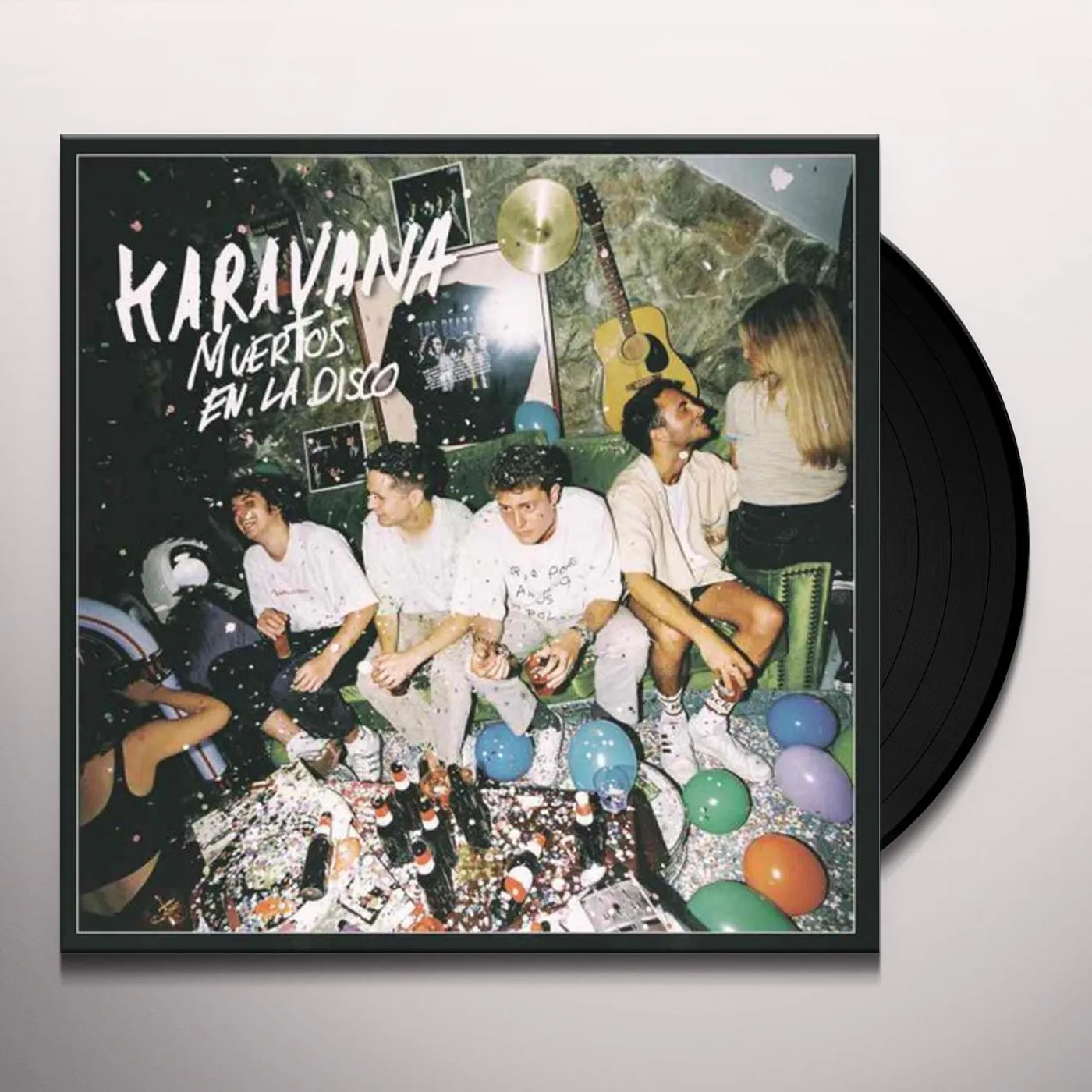 Karavana Muertos en la Disco Vinyl Record