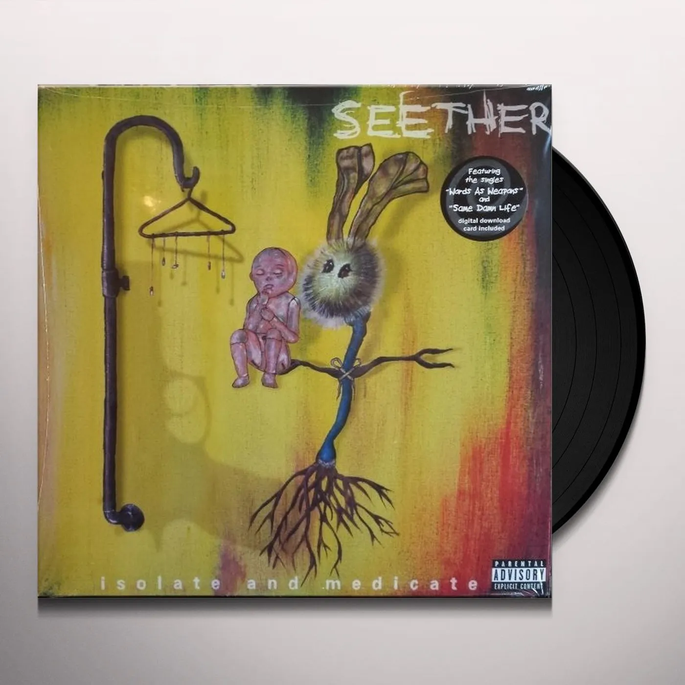 Seether Isolate And Medicate Vinyl Record