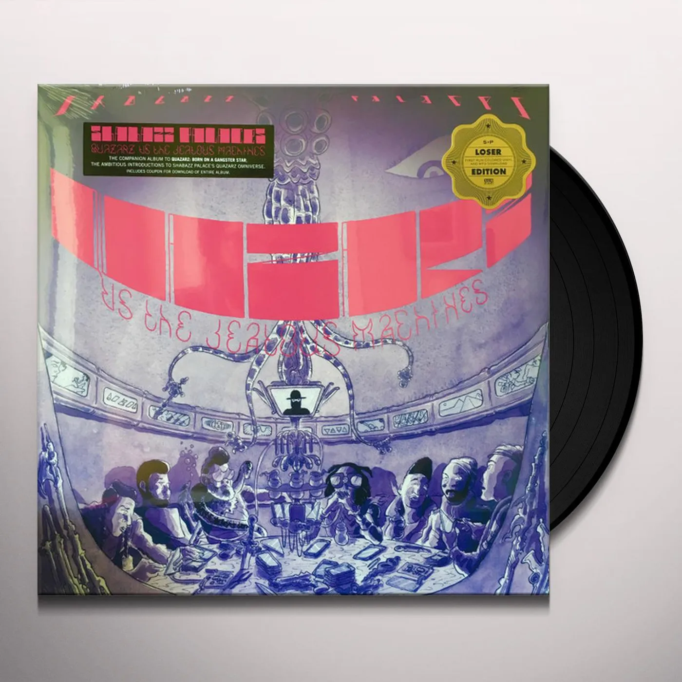 Shabazz Palaces QUAZARZ VS THE JEALOUS MACHINES (LOSER EDITION - LIMITED) Vinyl Record