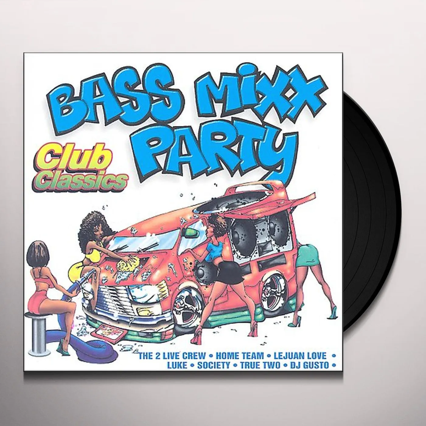 BASS MIXX PARTY CLUB CLASSICS / VARIOUS Vinyl Record - Clean