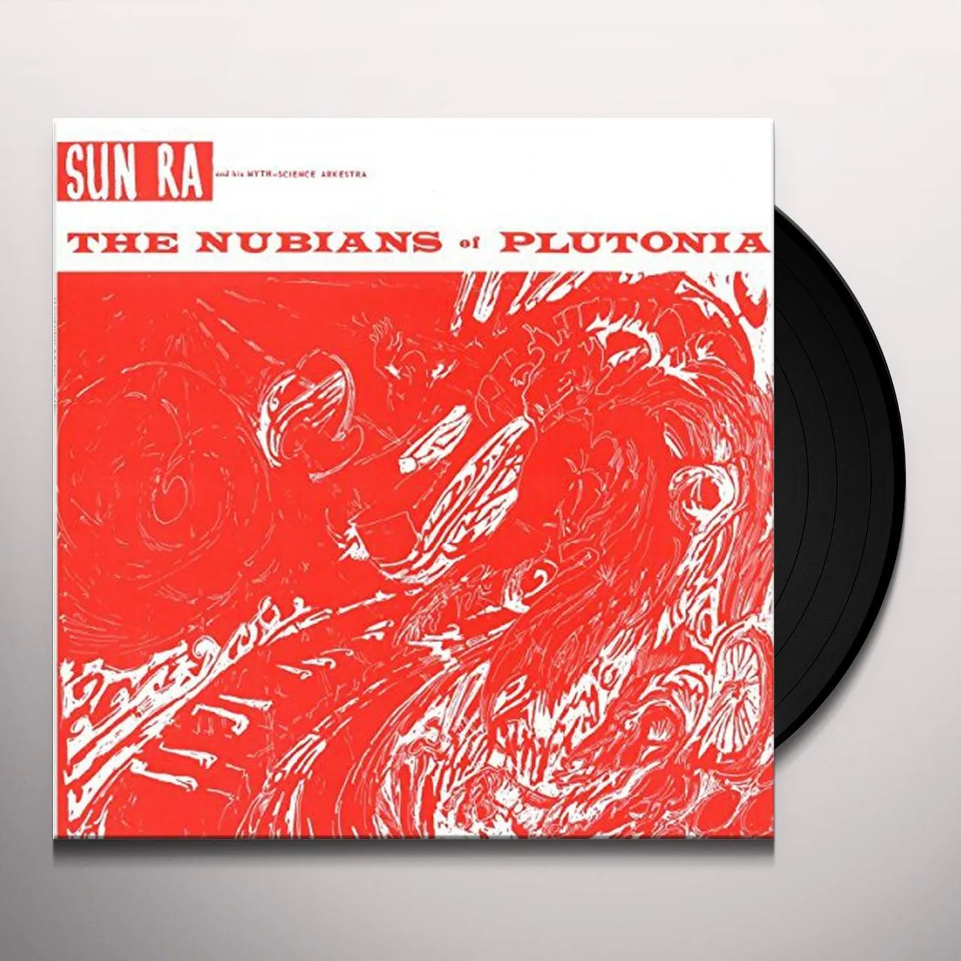 Sun Ra & His Solar Myth-Arkestra NUBIANS OF PLUTONI Vinyl Record
