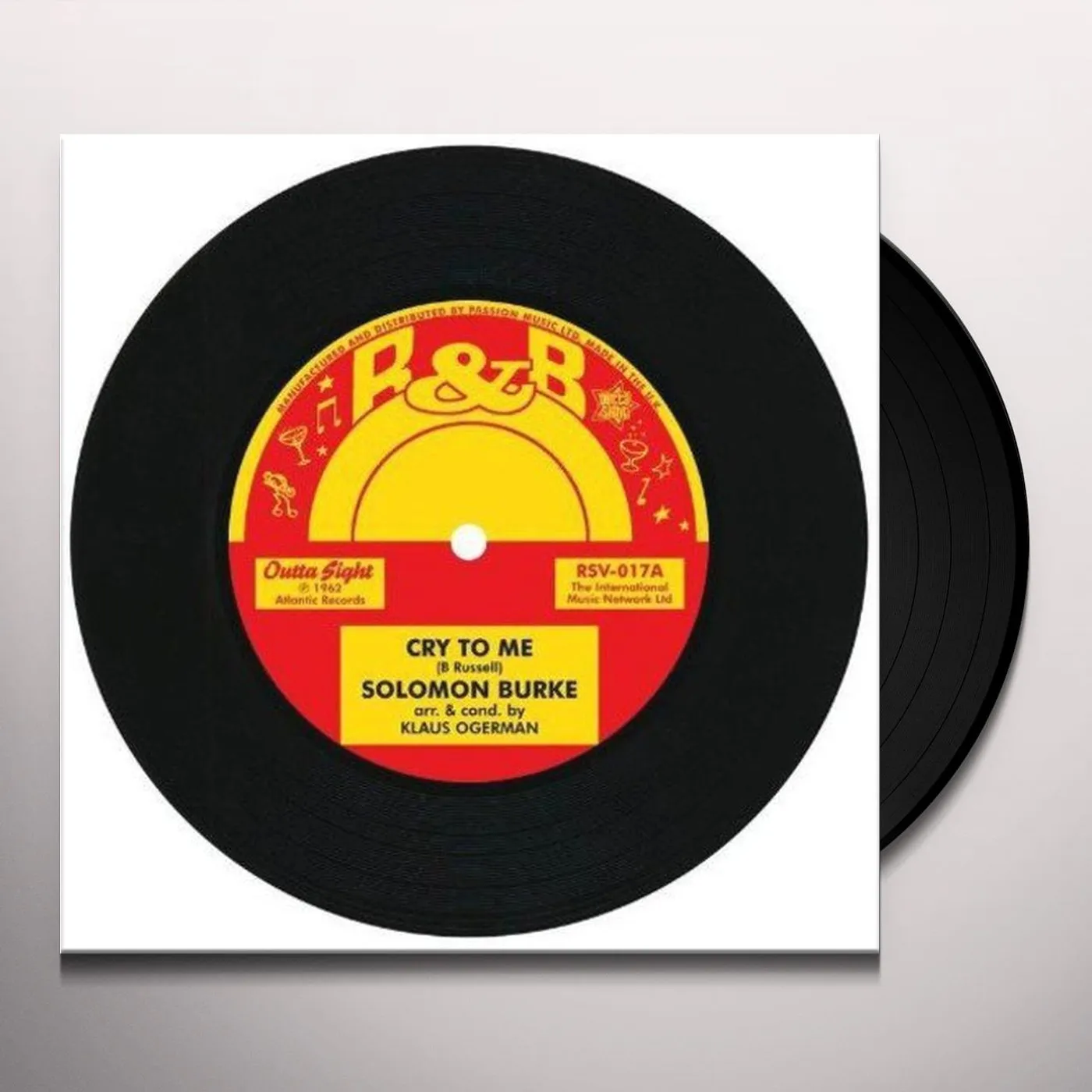 Burke,Solomom,Roy Hamilton CRY TO ME/EARTHQUAKE Vinyl Record